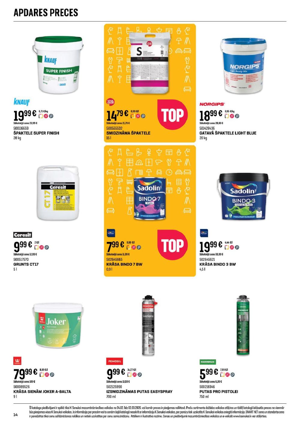 k-senukai - K SENUKAI (04.02.2026 - 02.03.2026) - page: 14