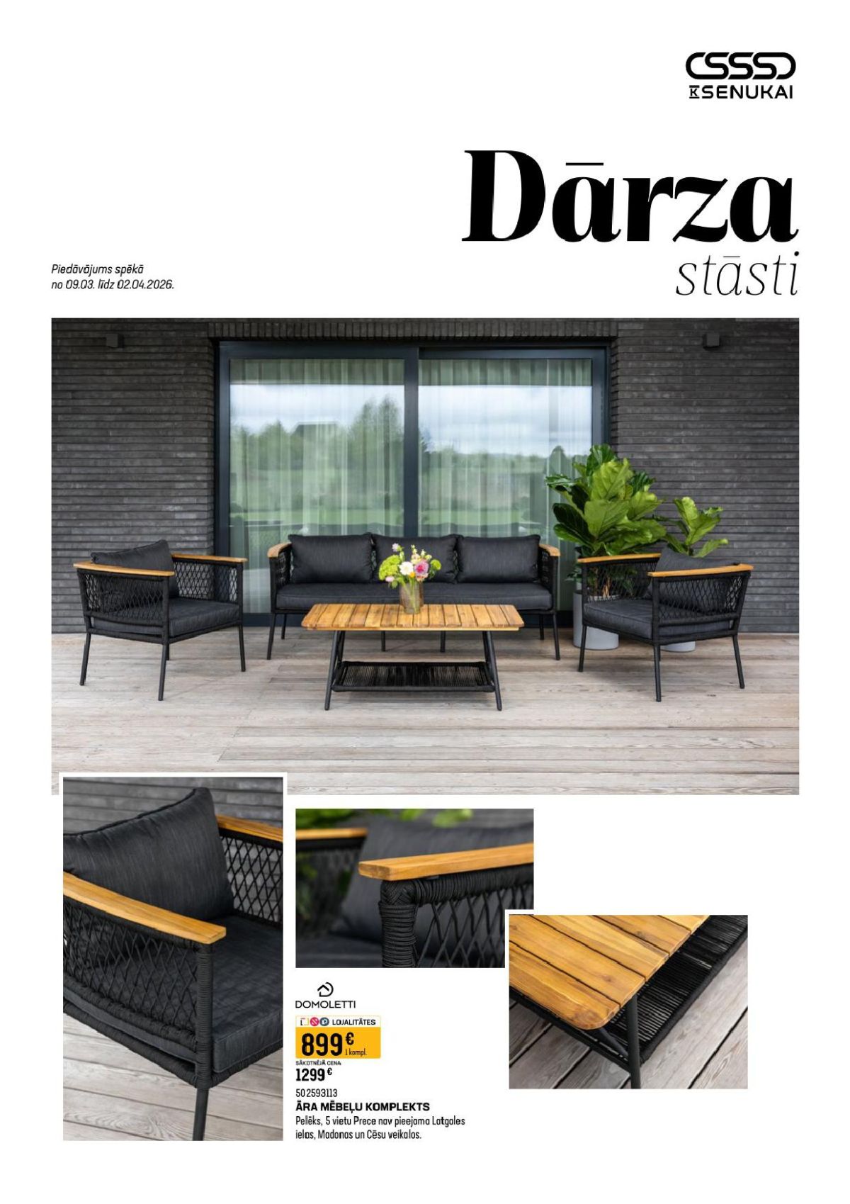 k-senukai - K SENUKAI - Dārza katalogs (09.03.2026 - 02.04.2026)