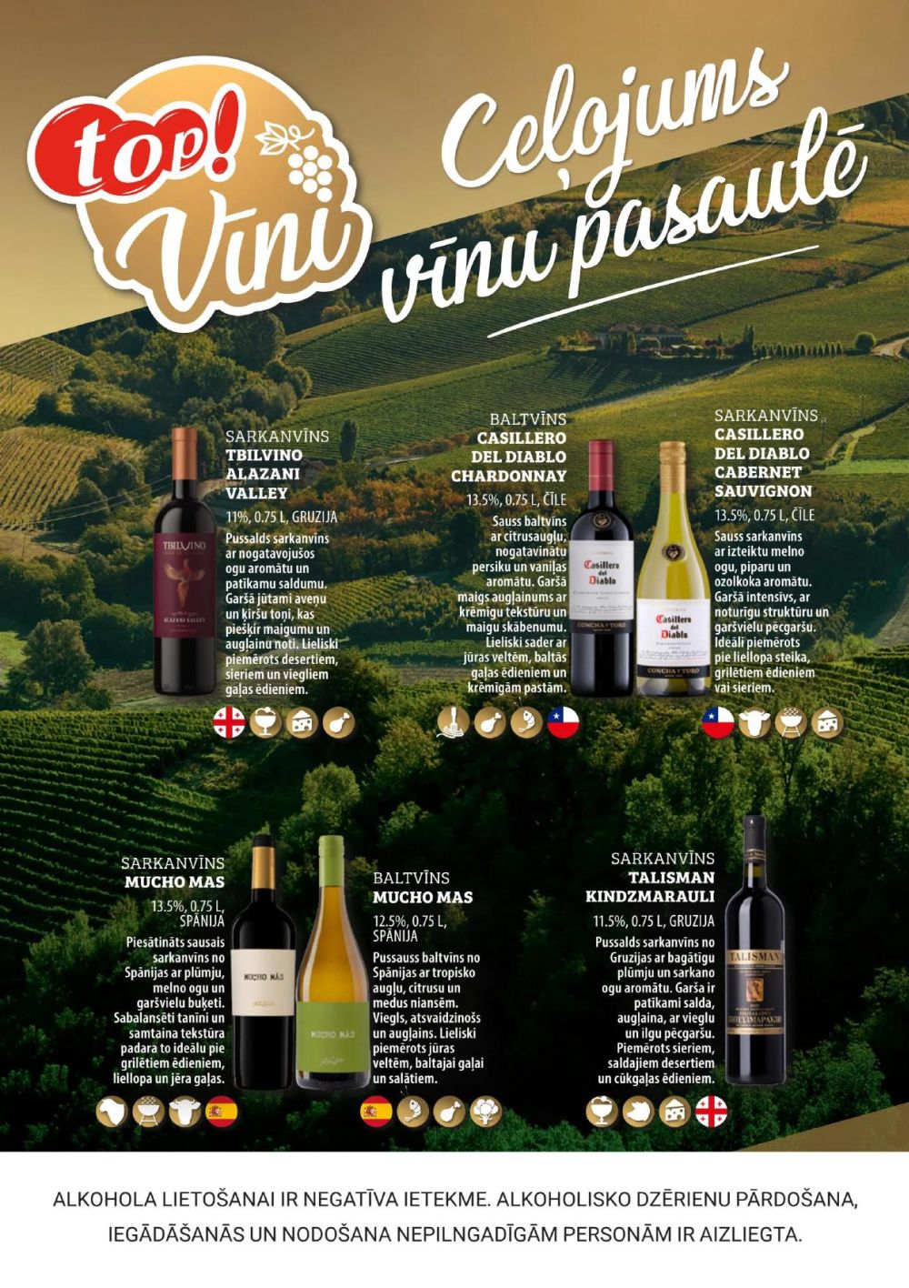 top - TOP! - Vīnu dienas (29.10.2025 - 25.11.2025) - page: 2