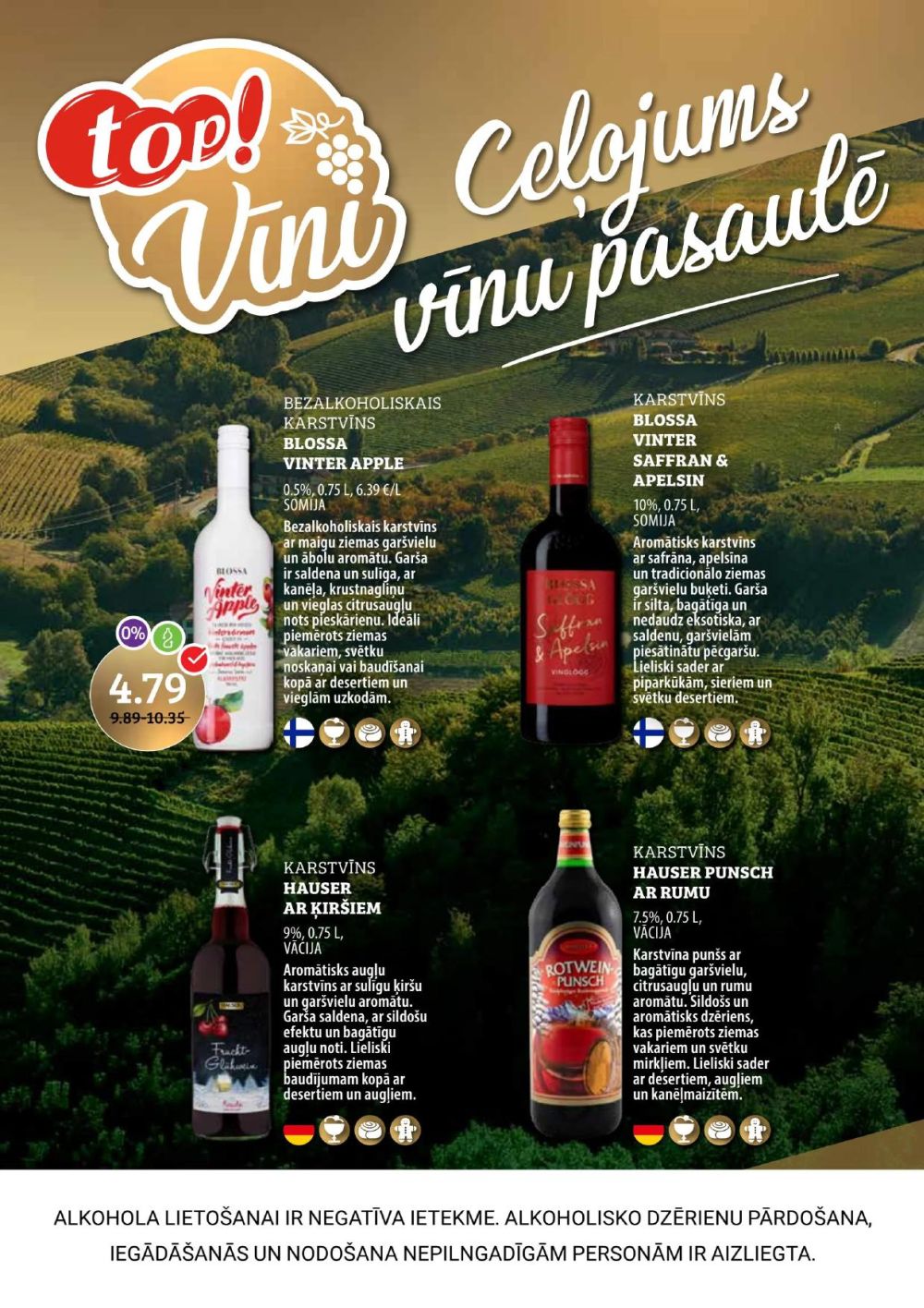 top - TOP! - Vīnu dienas (17.12.2025 - 06.01.2026) - page: 2