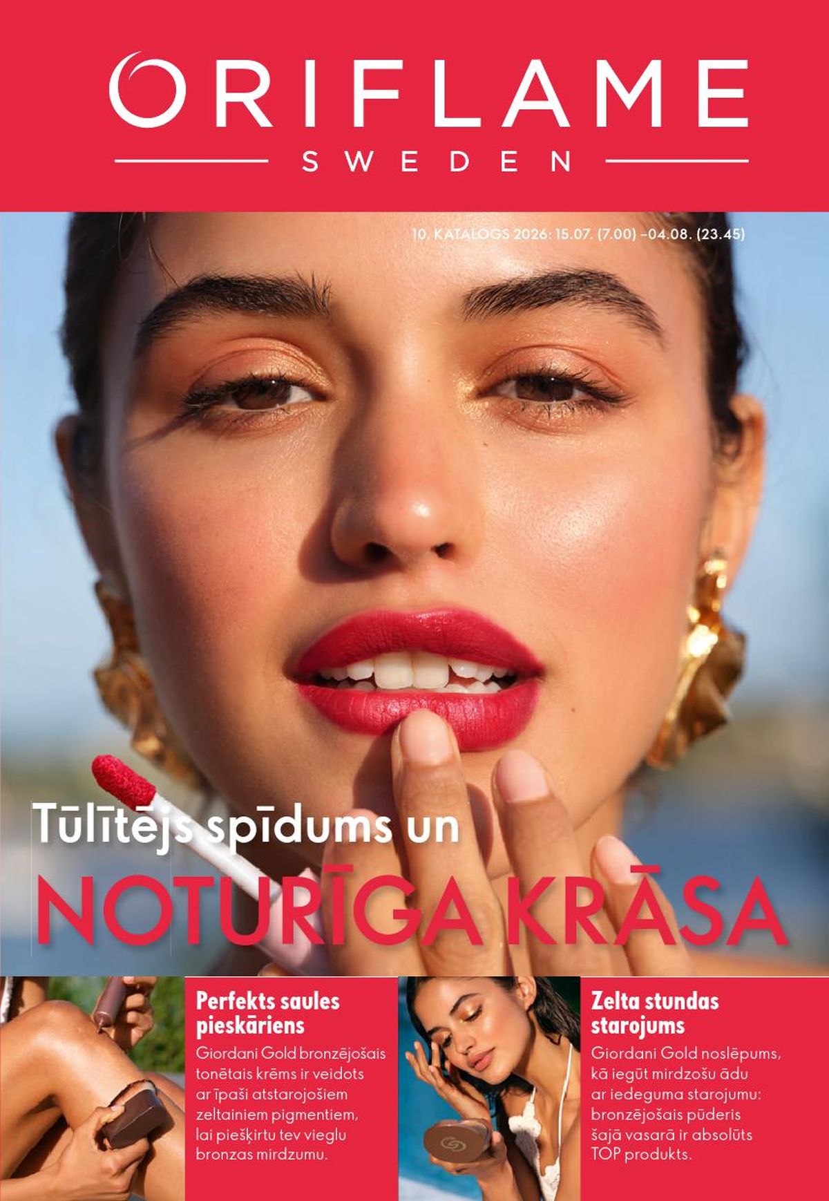 oriflame - ORIFLAME - Katalogs 10 (15.07.2026 - 04.08.2026) - page: 1