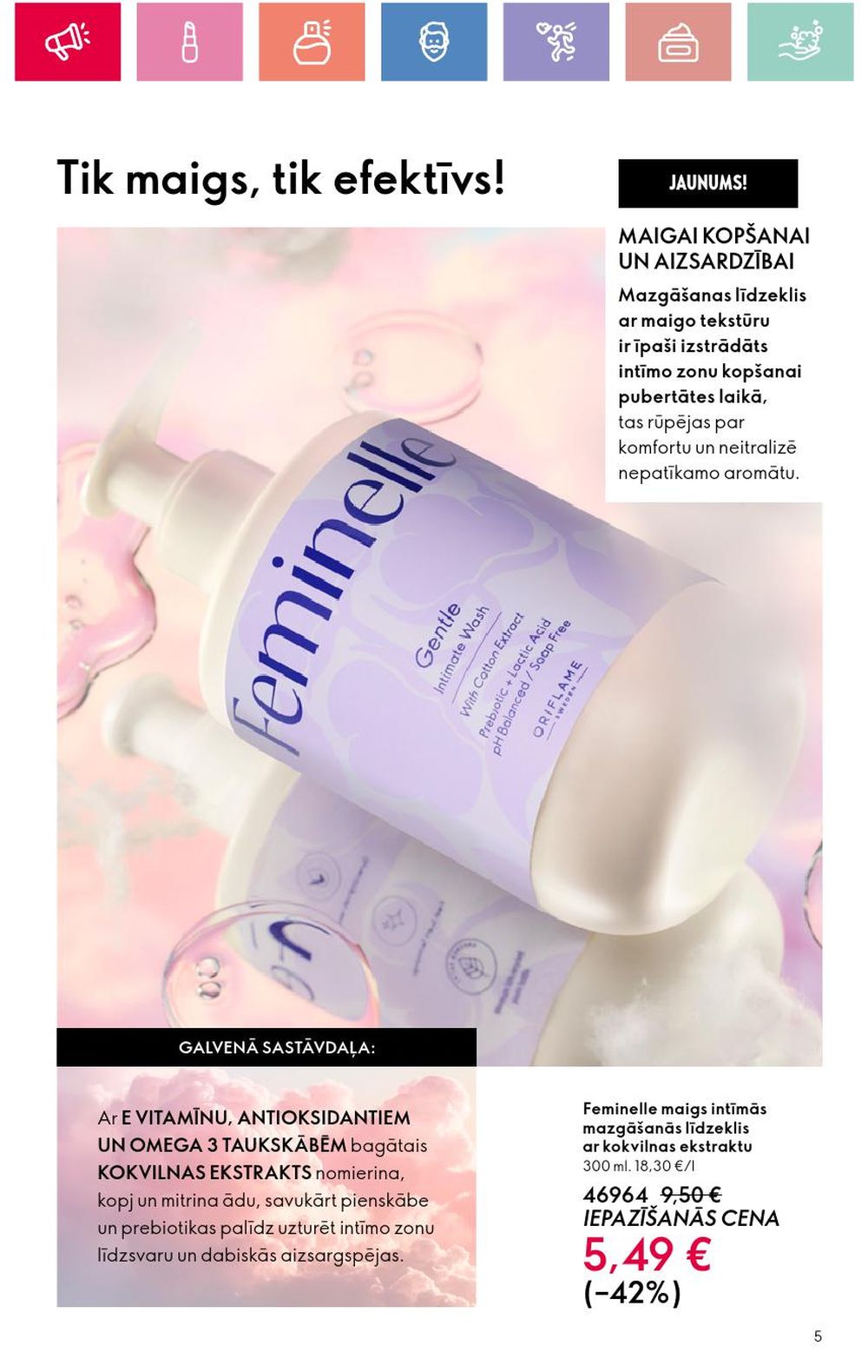 oriflame - ORIFLAME - Katalogs 1 (05 01 2025 - 25 01 2025) - page: 5 oriflame - ORIFLAME - Katalogs 1 (05 01 2025 - 25 01 2025) - page: 5