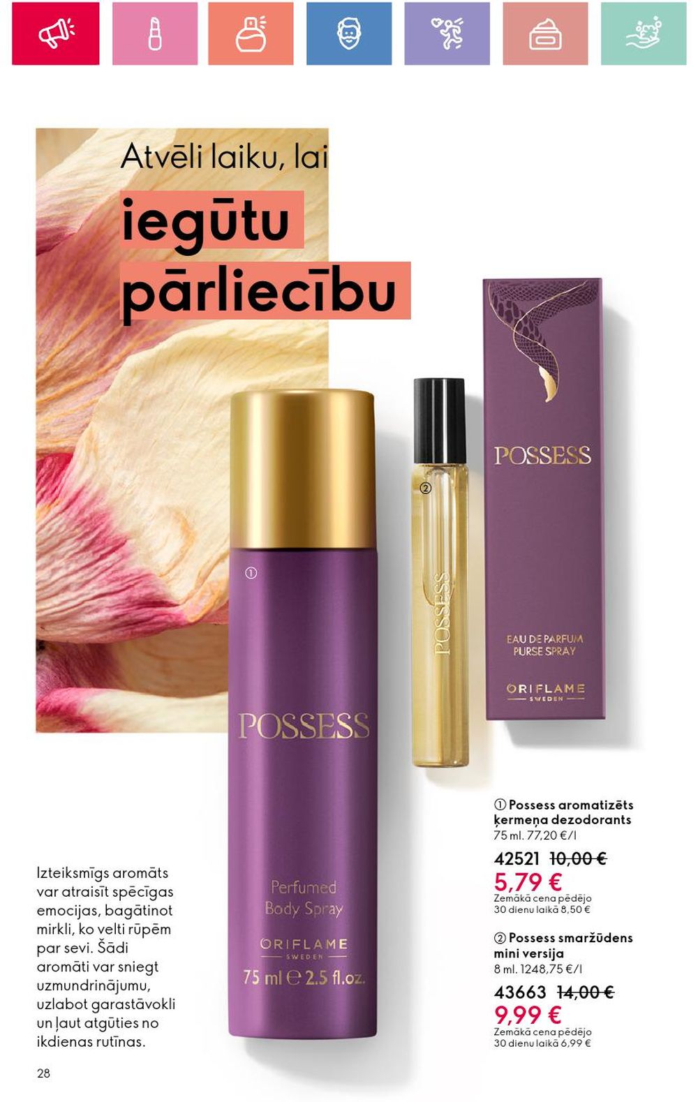 oriflame - ORIFLAME - Katalogs 1 (05 01 2025 - 25 01 2025) - page: 28 oriflame - ORIFLAME - Katalogs 1 (05 01 2025 - 25 01 2025) - page: 28