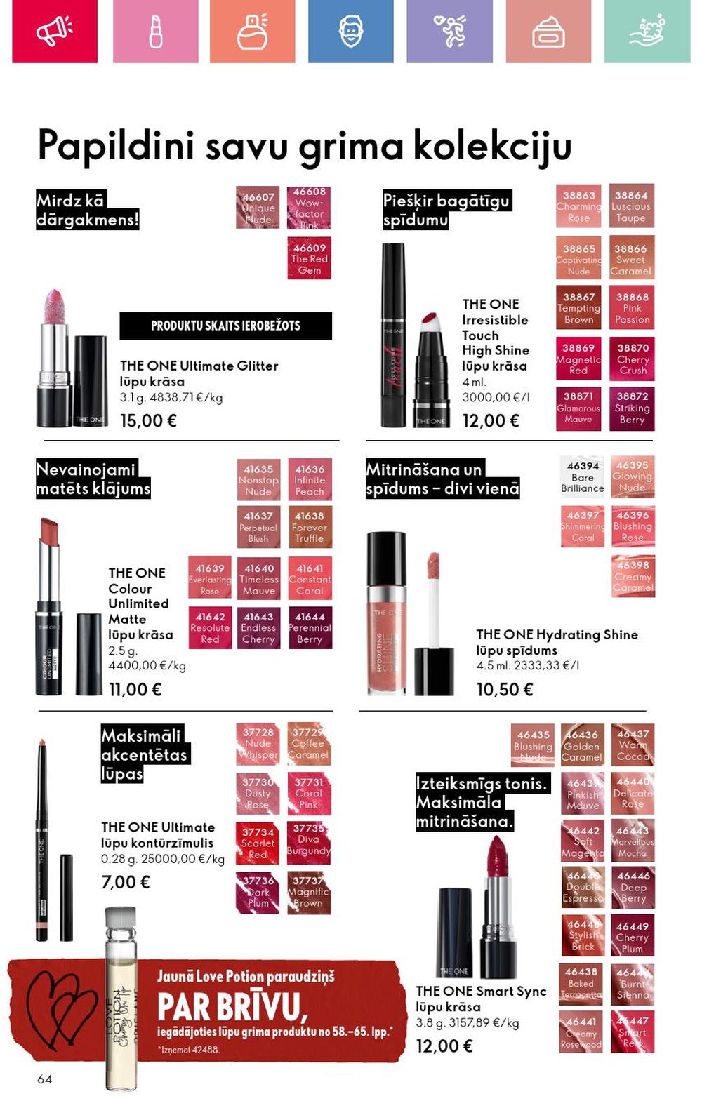 oriflame - ORIFLAME - Katalogs 2 (26 01 2025 - 15 02 2025) - page: 64 oriflame - ORIFLAME - Katalogs 2 (26 01 2025 - 15 02 2025) - page: 64
