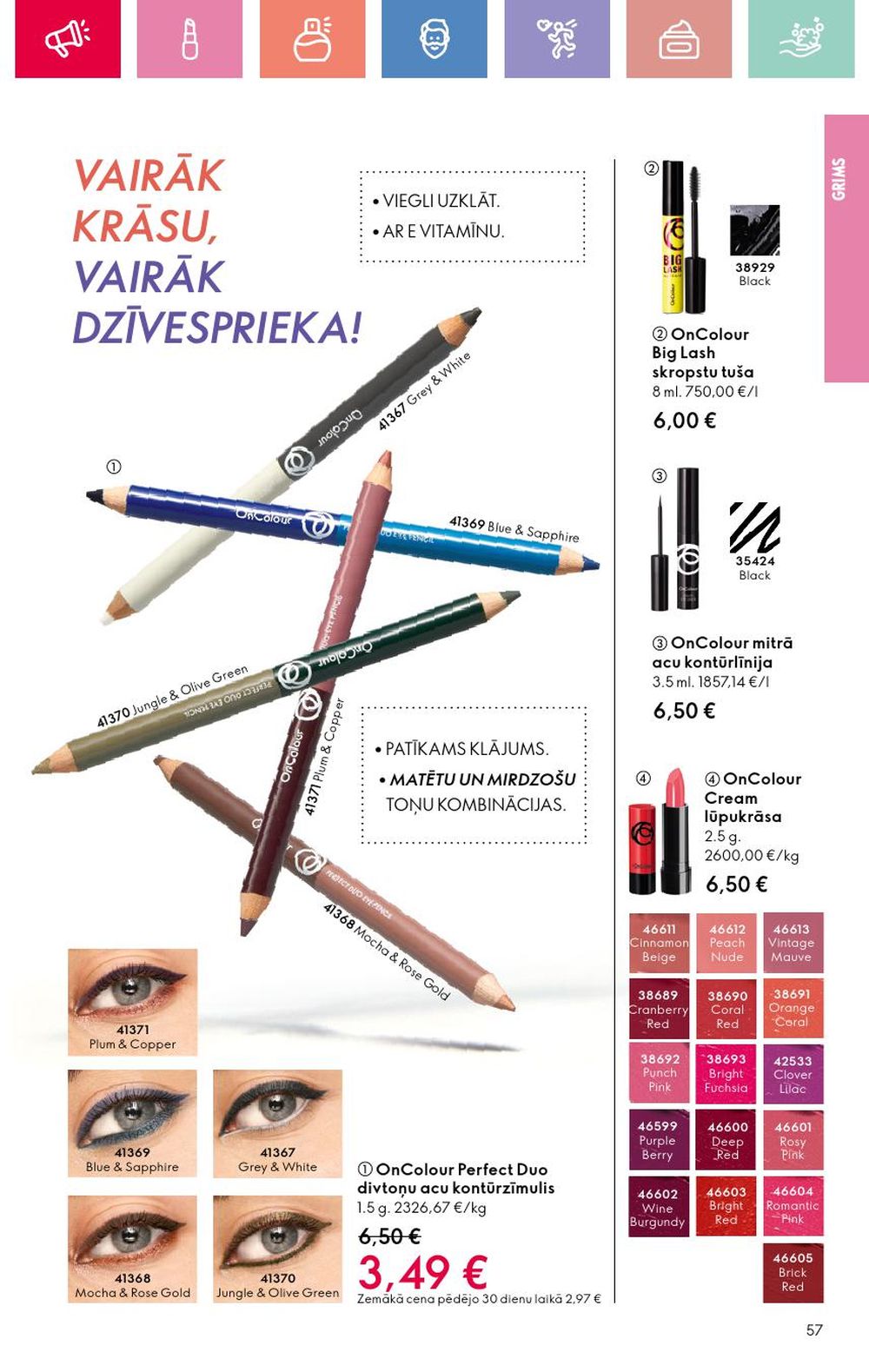 oriflame - ORIFLAME - Katalogs 2 (26 01 2025 - 15 02 2025) - page: 57 oriflame - ORIFLAME - Katalogs 2 (26 01 2025 - 15 02 2025) - page: 57