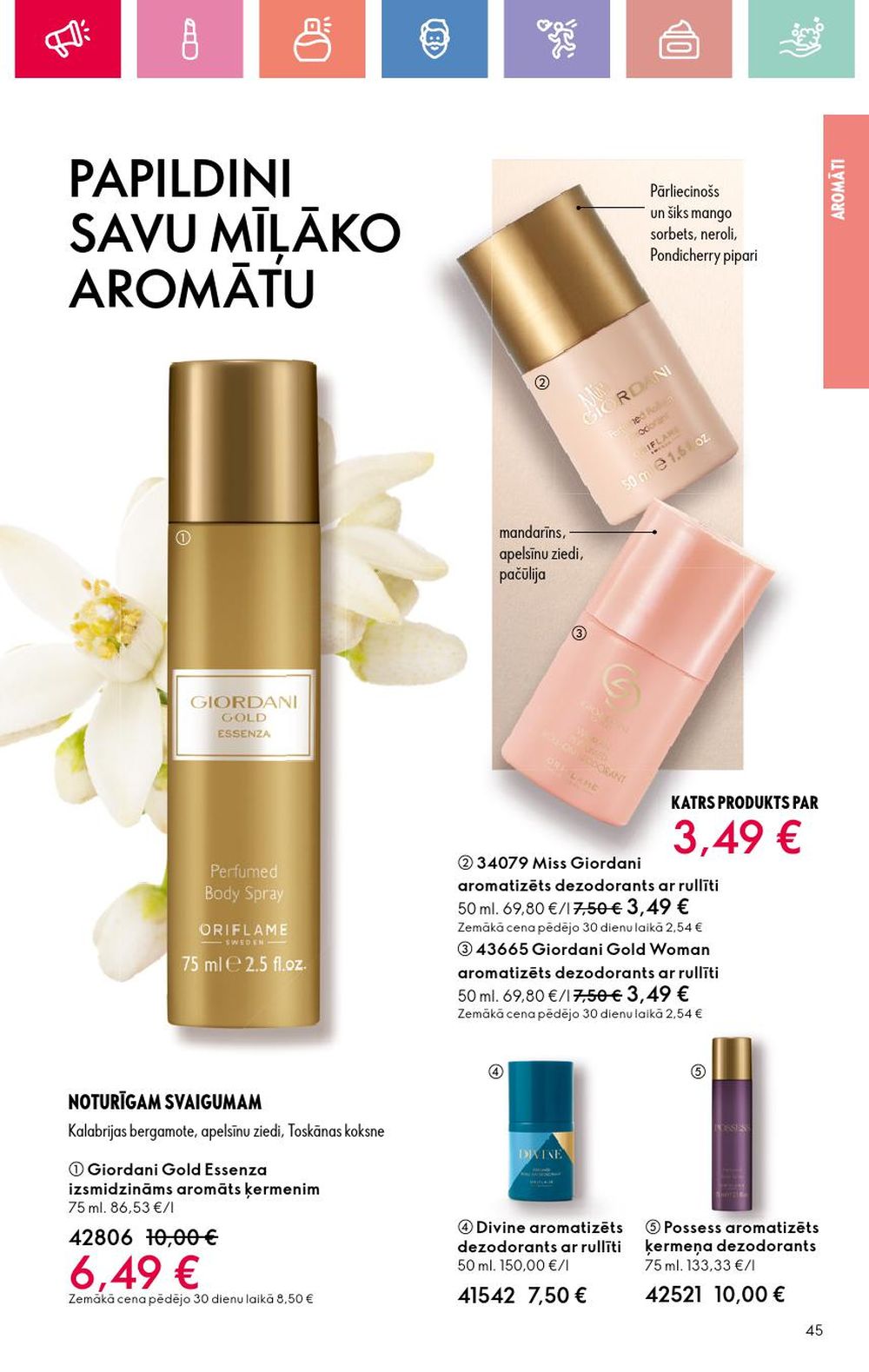 oriflame - ORIFLAME - Katalogs 2 (26 01 2025 - 15 02 2025) - page: 45 oriflame - ORIFLAME - Katalogs 2 (26 01 2025 - 15 02 2025) - page: 45