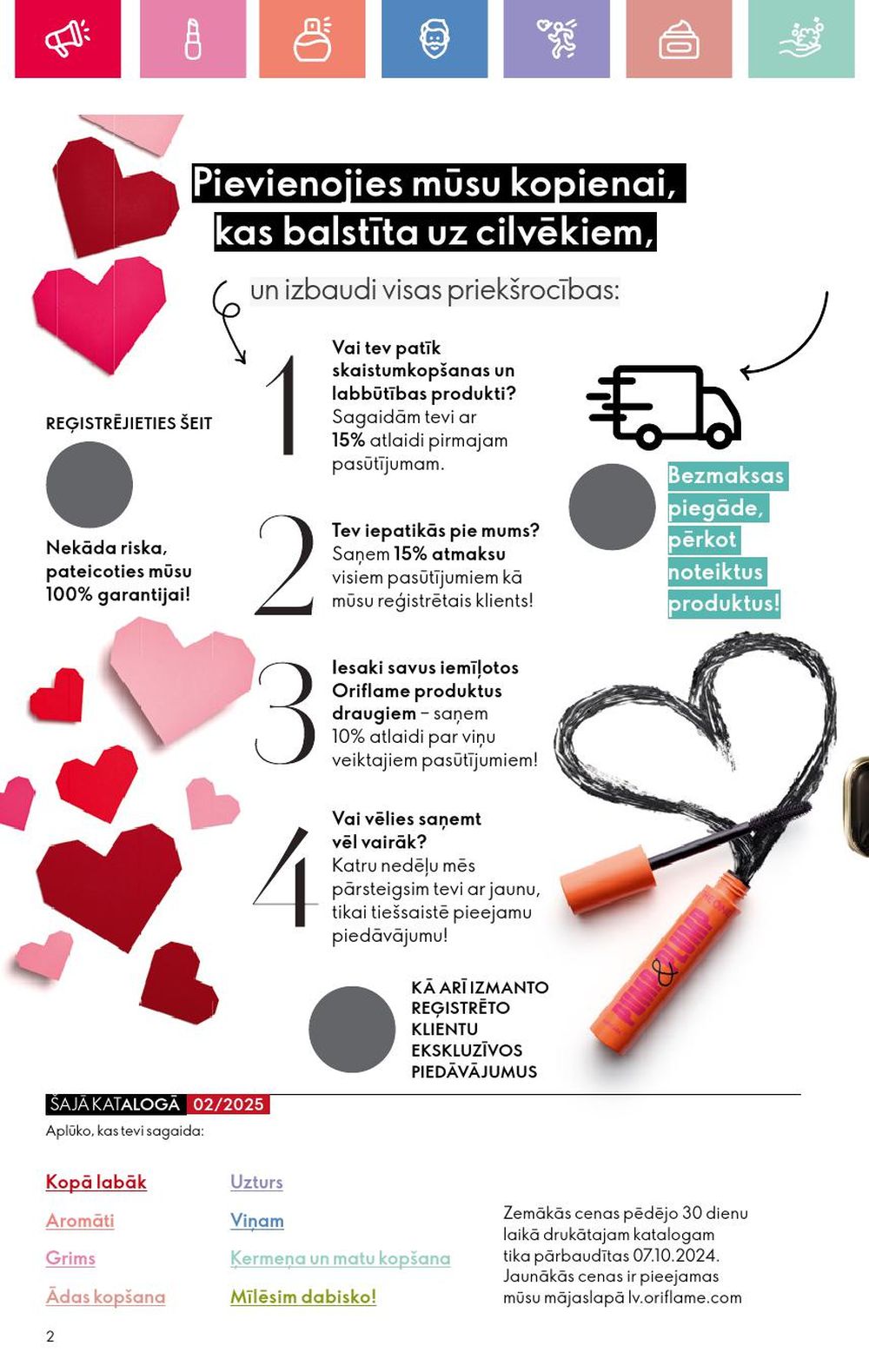 oriflame - ORIFLAME - Katalogs 2 (26 01 2025 - 15 02 2025) - page: 2 oriflame - ORIFLAME - Katalogs 2 (26 01 2025 - 15 02 2025) - page: 2