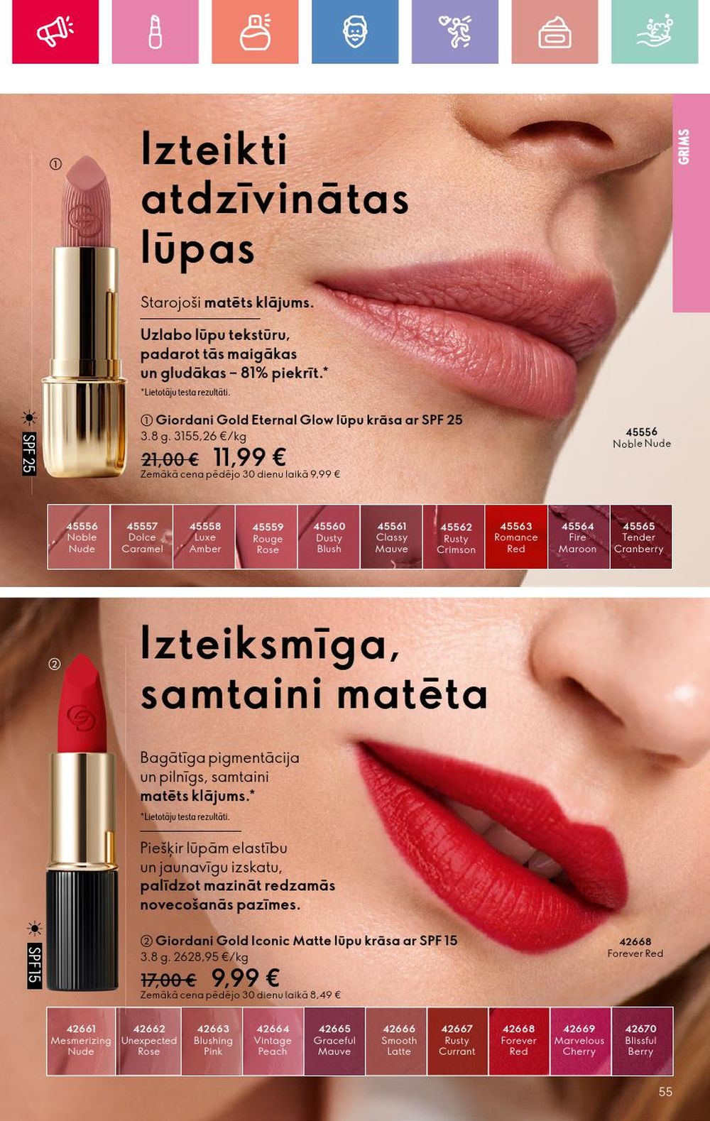 oriflame - ORIFLAME - Katalogs 2 (26 01 2025 - 15 02 2025) - page: 55 oriflame - ORIFLAME - Katalogs 2 (26 01 2025 - 15 02 2025) - page: 55