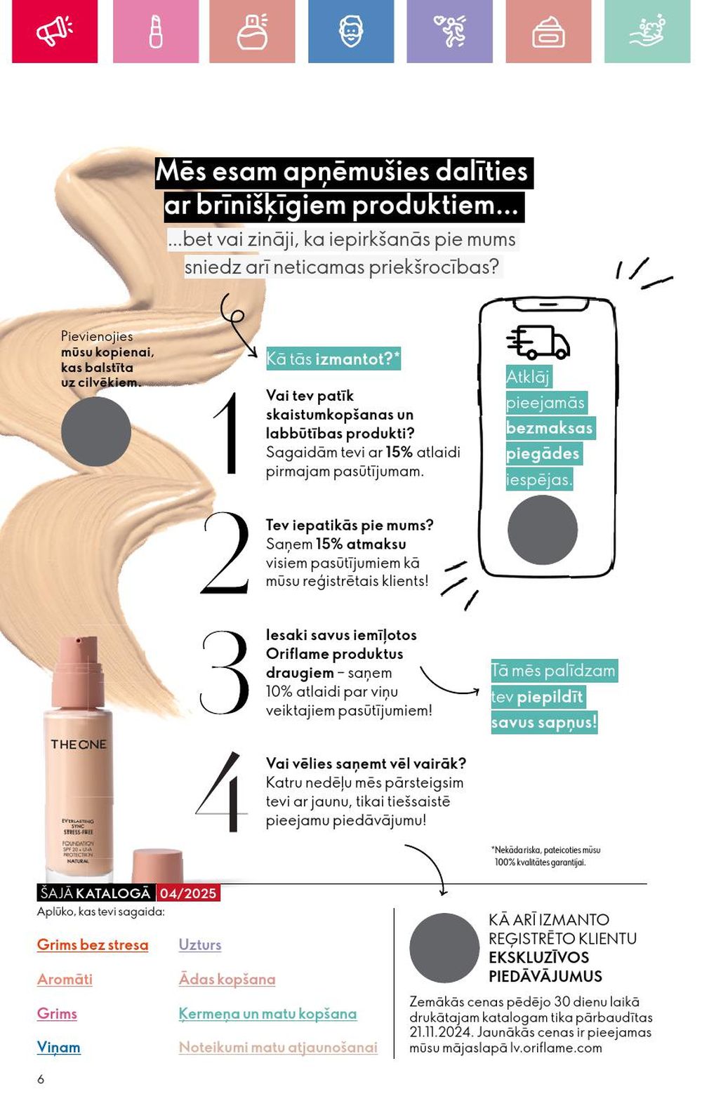 oriflame - ORIFLAME - Katalogs 4 (09 03 2025 - 29 03 2025) - page: 6 oriflame - ORIFLAME - Katalogs 4 (09 03 2025 - 29 03 2025) - page: 6