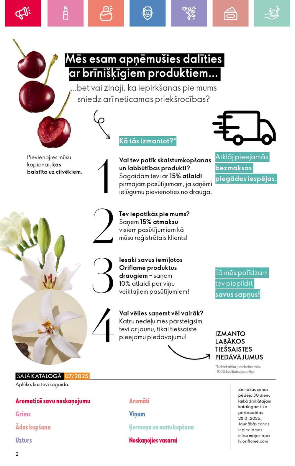 oriflame - ORIFLAME - Katalogs 7 (11 05 2025 - 31 05 2025) - page: 2 oriflame - ORIFLAME - Katalogs 7 (11 05 2025 - 31 05 2025) - page: 2
