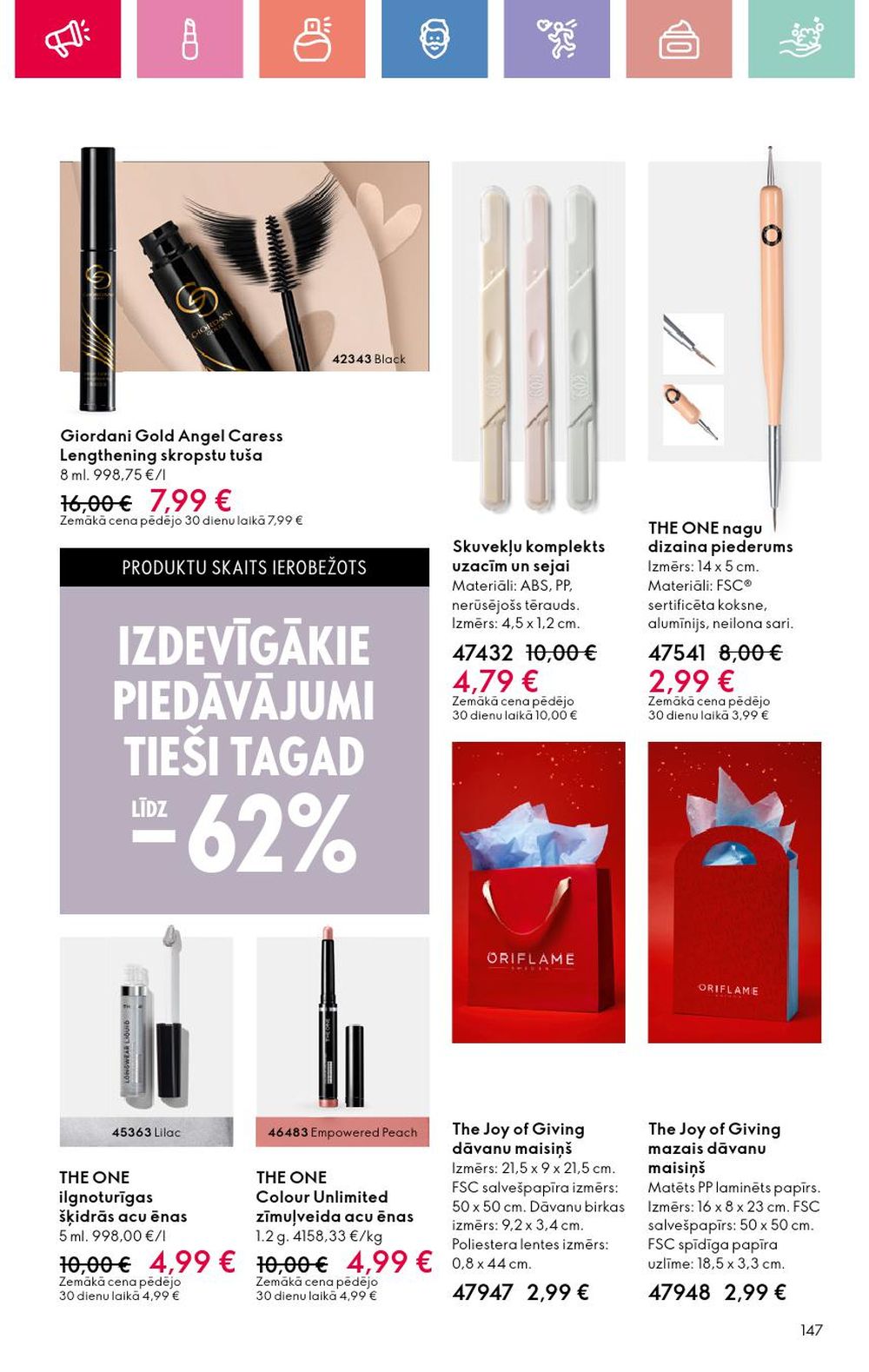 oriflame - ORIFLAME - Katalogs 7 (11 05 2025 - 31 05 2025) - page: 147 oriflame - ORIFLAME - Katalogs 7 (11 05 2025 - 31 05 2025) - page: 147