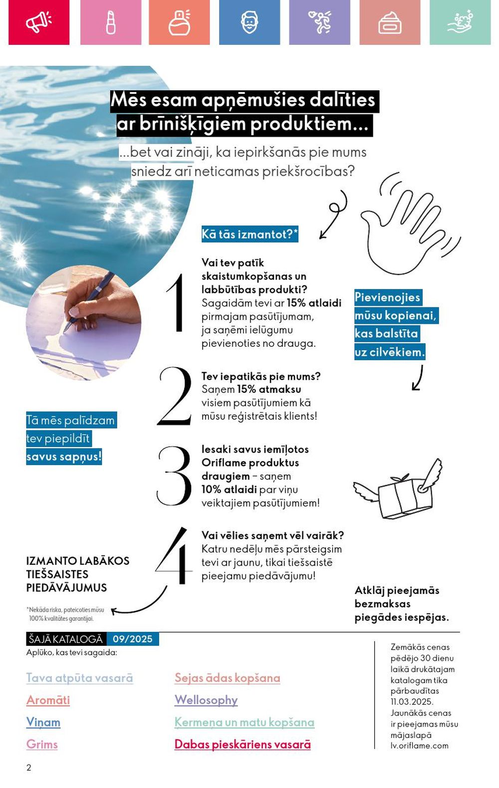 oriflame - ORIFLAME - Katalogs 9 (22 06 2025 - 12 07 2025) - page: 2 oriflame - ORIFLAME - Katalogs 9 (22 06 2025 - 12 07 2025) - page: 2