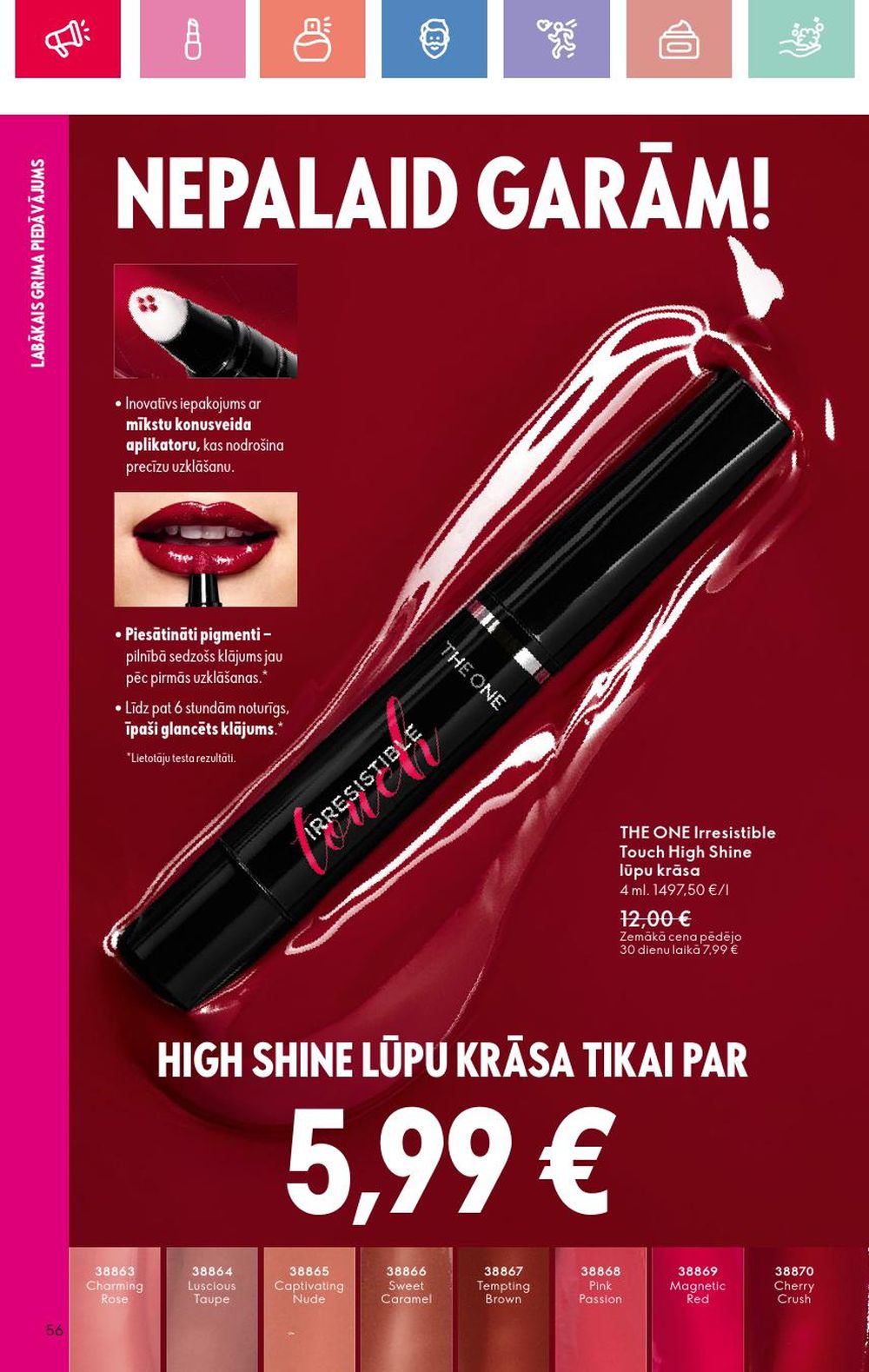 oriflame - ORIFLAME - Katalogs 10 (13.07.2025 - 02.08.2025) - page: 56