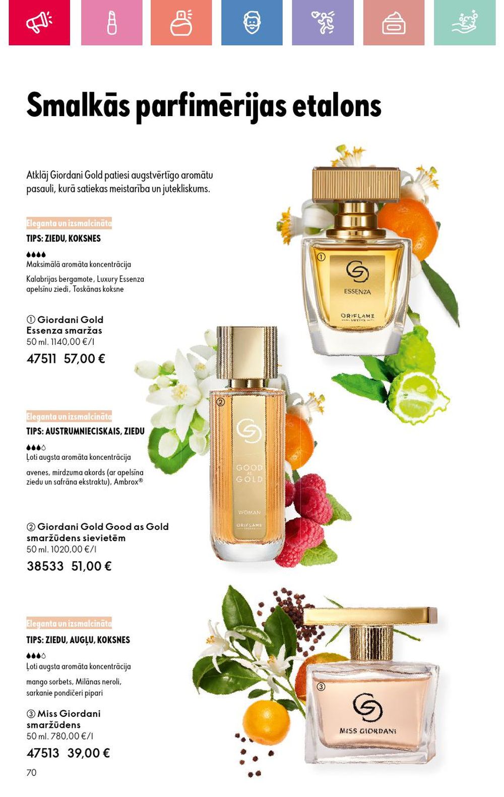 oriflame - ORIFLAME - Katalogs 10 (13.07.2025 - 02.08.2025) - page: 70