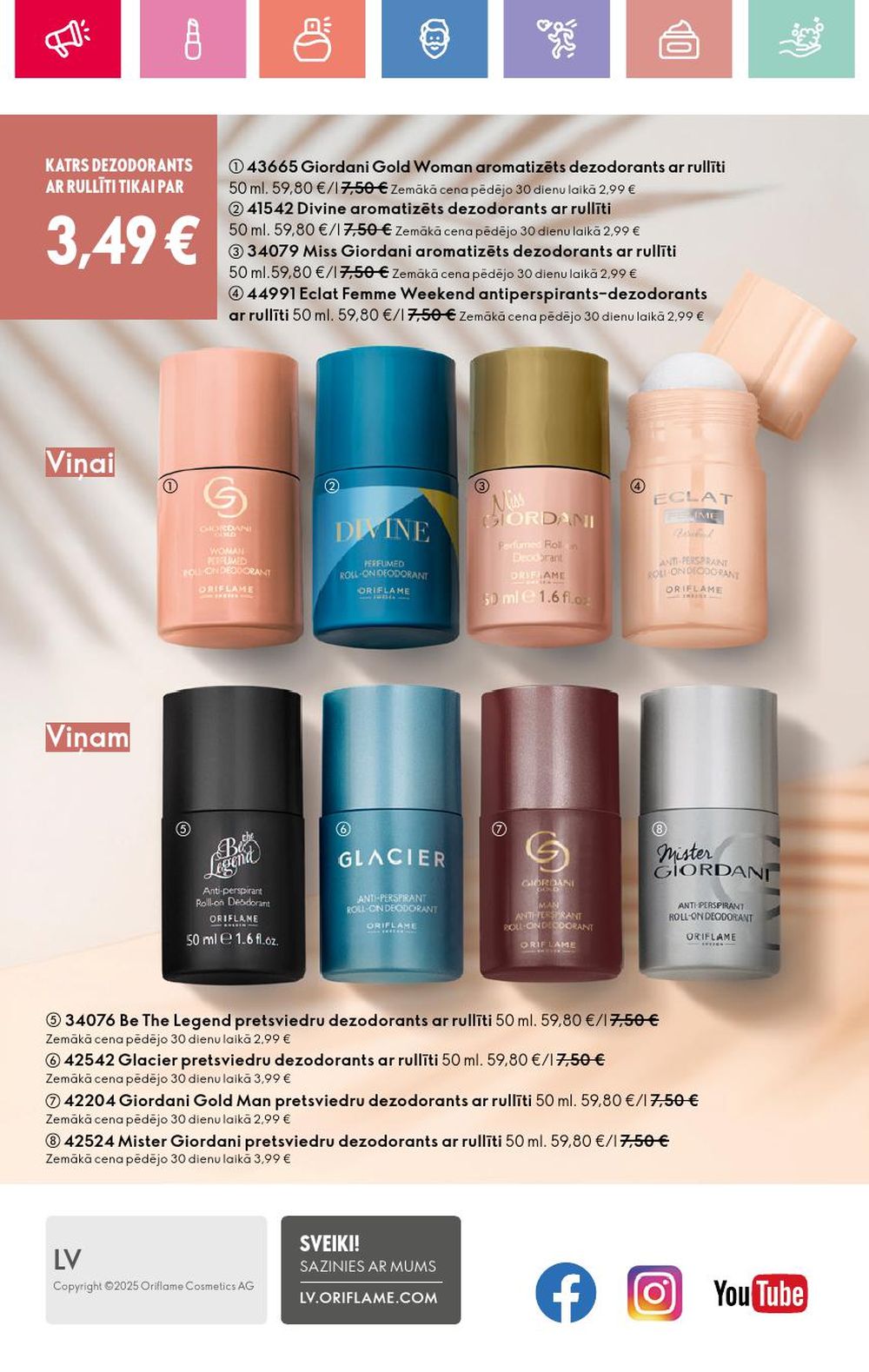 oriflame - ORIFLAME - Katalogs 10 (13.07.2025 - 02.08.2025) - page: 164