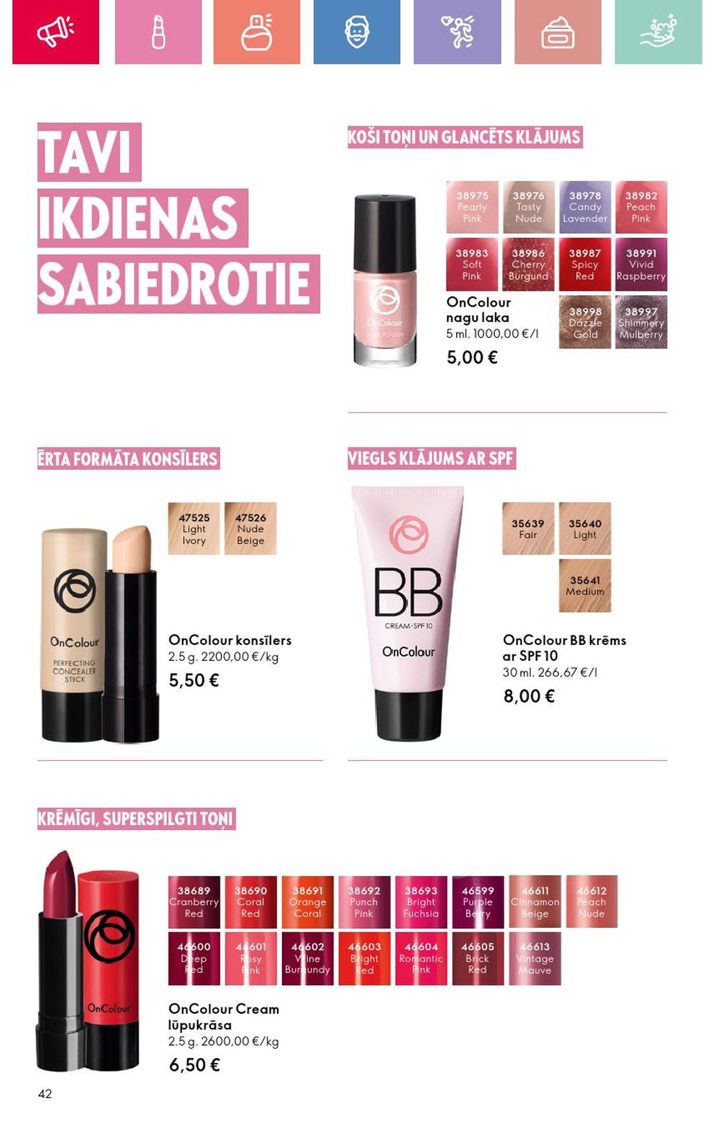 oriflame - ORIFLAME - Katalogs 10 (13.07.2025 - 02.08.2025) - page: 42