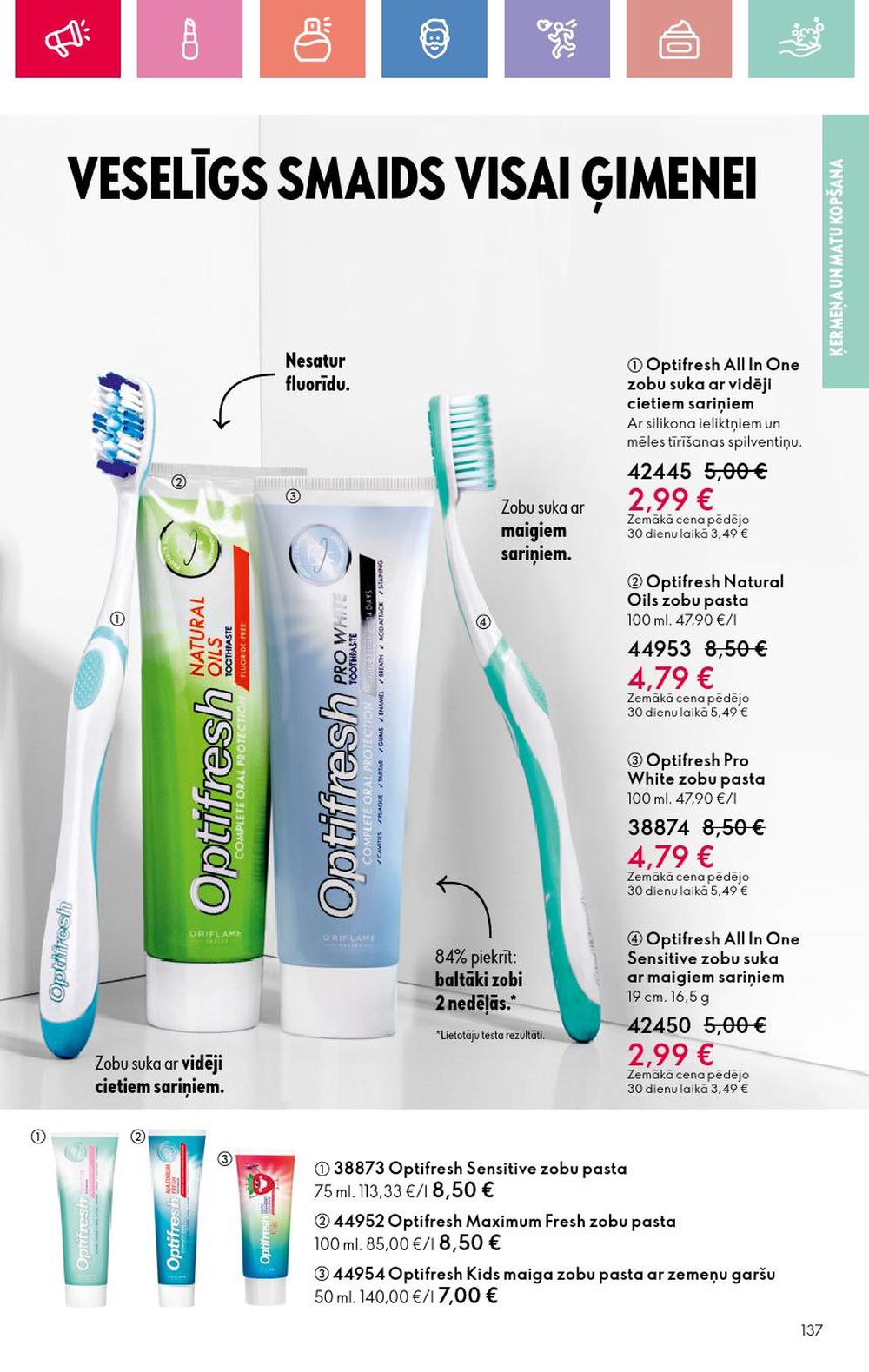 oriflame - ORIFLAME - Katalogs 10 (13.07.2025 - 02.08.2025) - page: 137