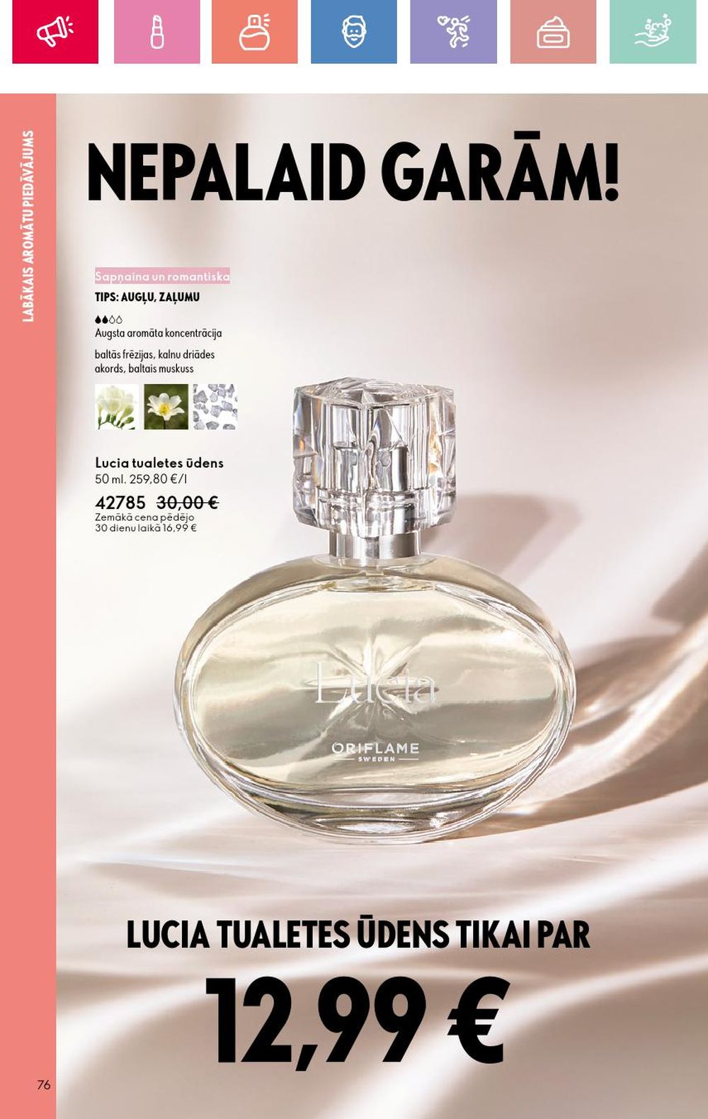 oriflame - ORIFLAME - Katalogs 10 (13.07.2025 - 02.08.2025) - page: 76