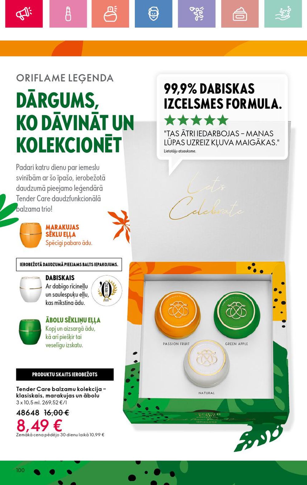 oriflame - ORIFLAME - Katalogs 10 (13.07.2025 - 02.08.2025) - page: 100