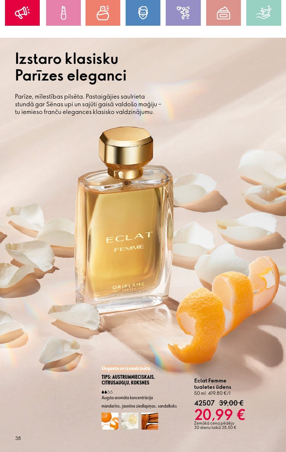oriflame - ORIFLAME - Katalogs 11 (03.08.2025 - 23.08.2025) - page: 38