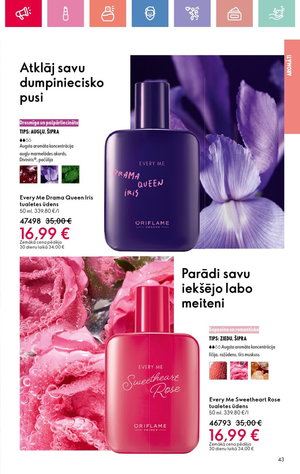 oriflame - ORIFLAME - Katalogs 11 (03.08.2025 - 23.08.2025) - page: 43
