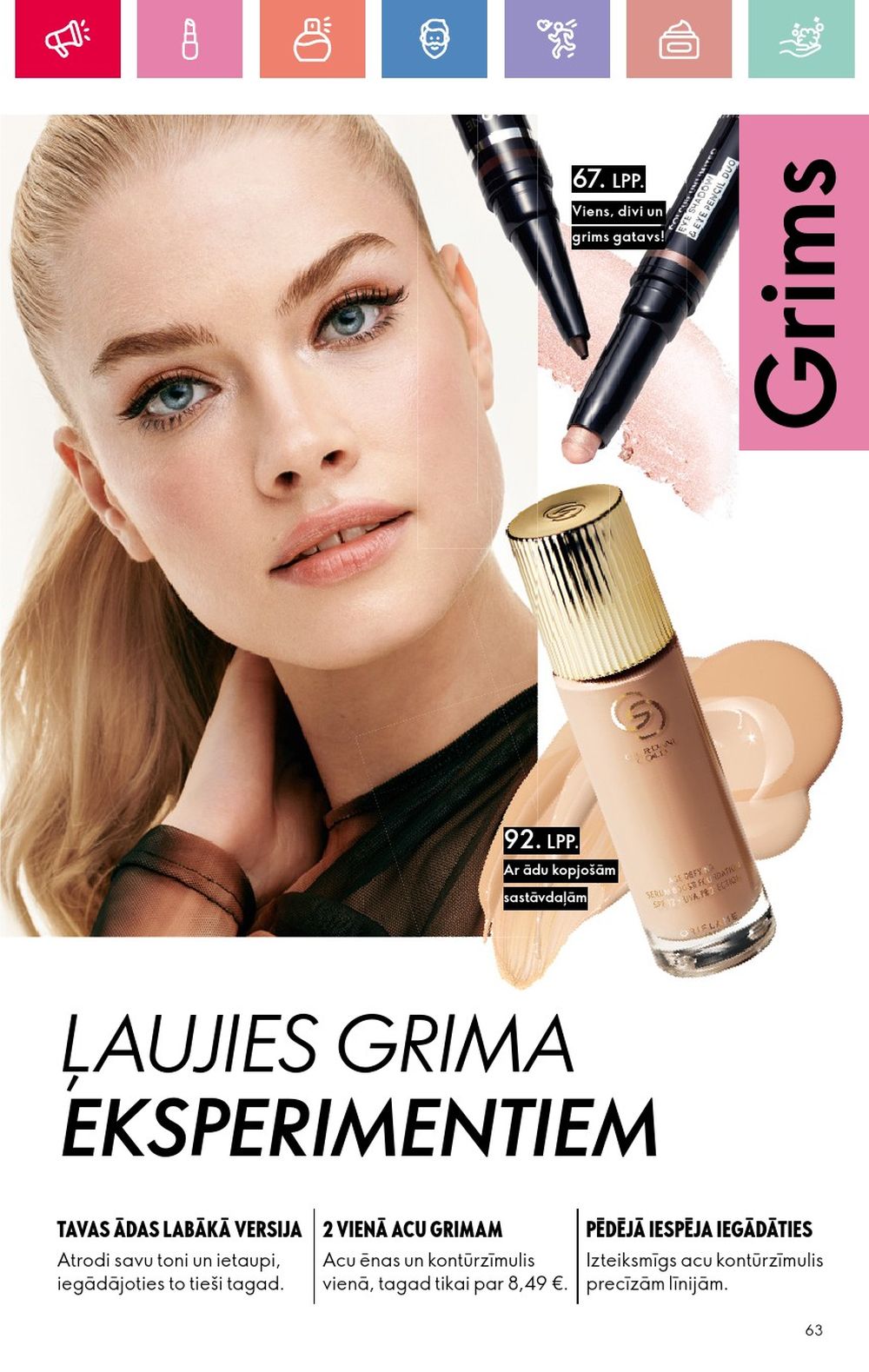 oriflame - ORIFLAME - Katalogs 11 (03.08.2025 - 23.08.2025) - page: 63