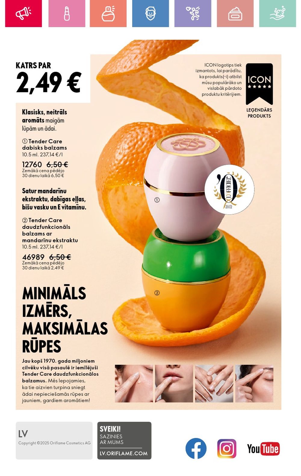 oriflame - ORIFLAME - Katalogs 11 (03.08.2025 - 23.08.2025) - page: 164