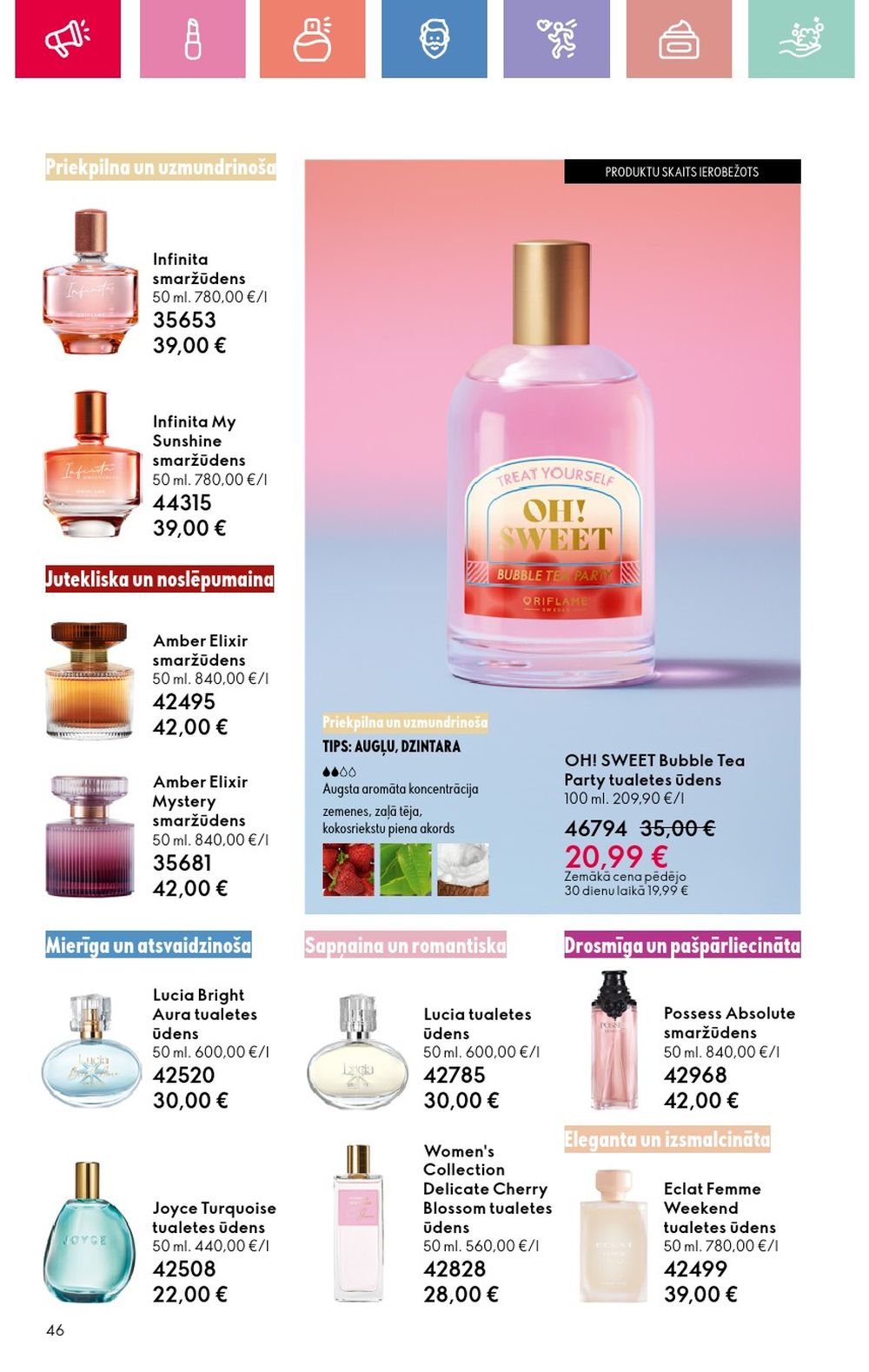 oriflame - ORIFLAME - Katalogs 11 (03.08.2025 - 23.08.2025) - page: 46
