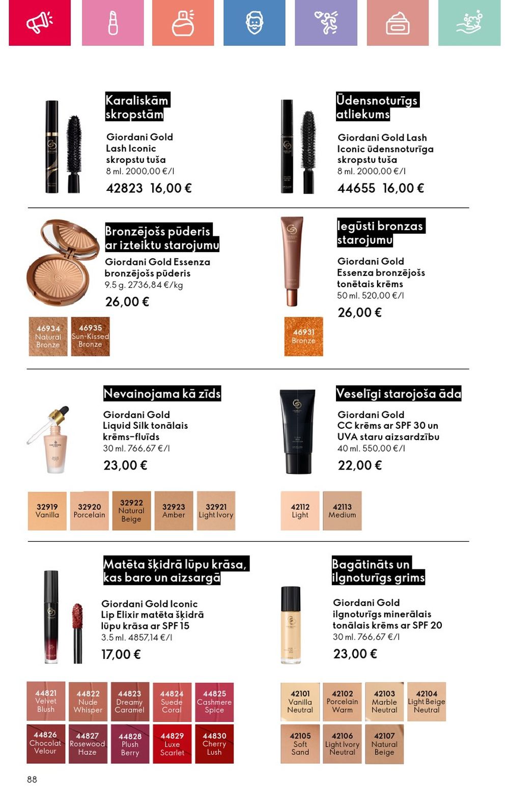 oriflame - ORIFLAME - Katalogs 11 (03.08.2025 - 23.08.2025) - page: 88