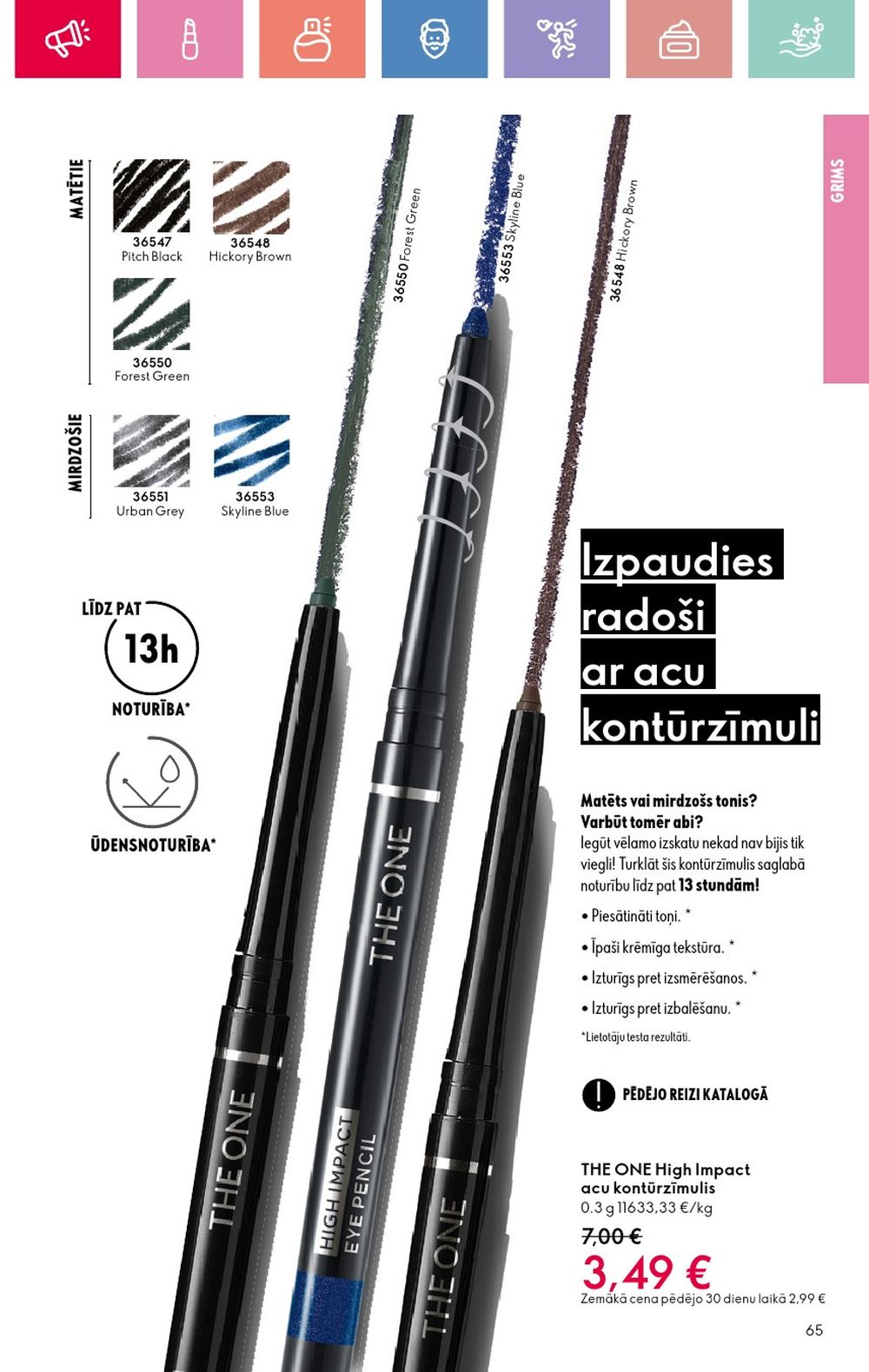 oriflame - ORIFLAME - Katalogs 11 (03.08.2025 - 23.08.2025) - page: 65