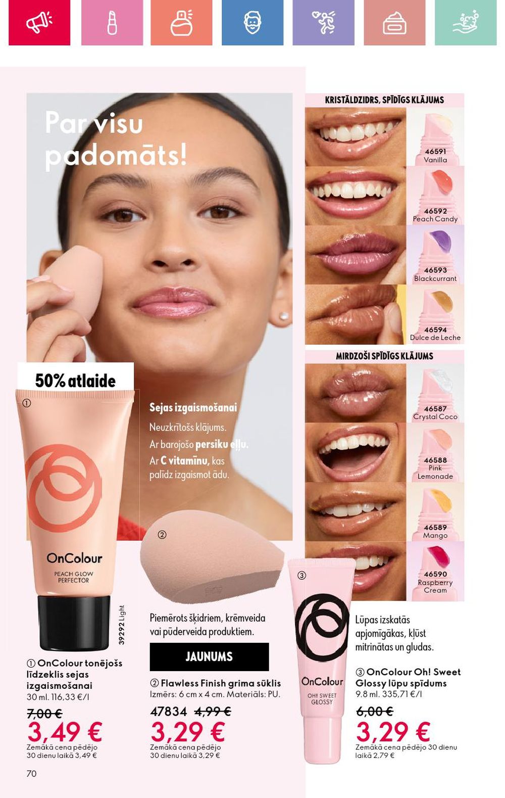 oriflame - ORIFLAME - Katalogs 12 (24.08.2025 - 13.09.2025) - page: 70