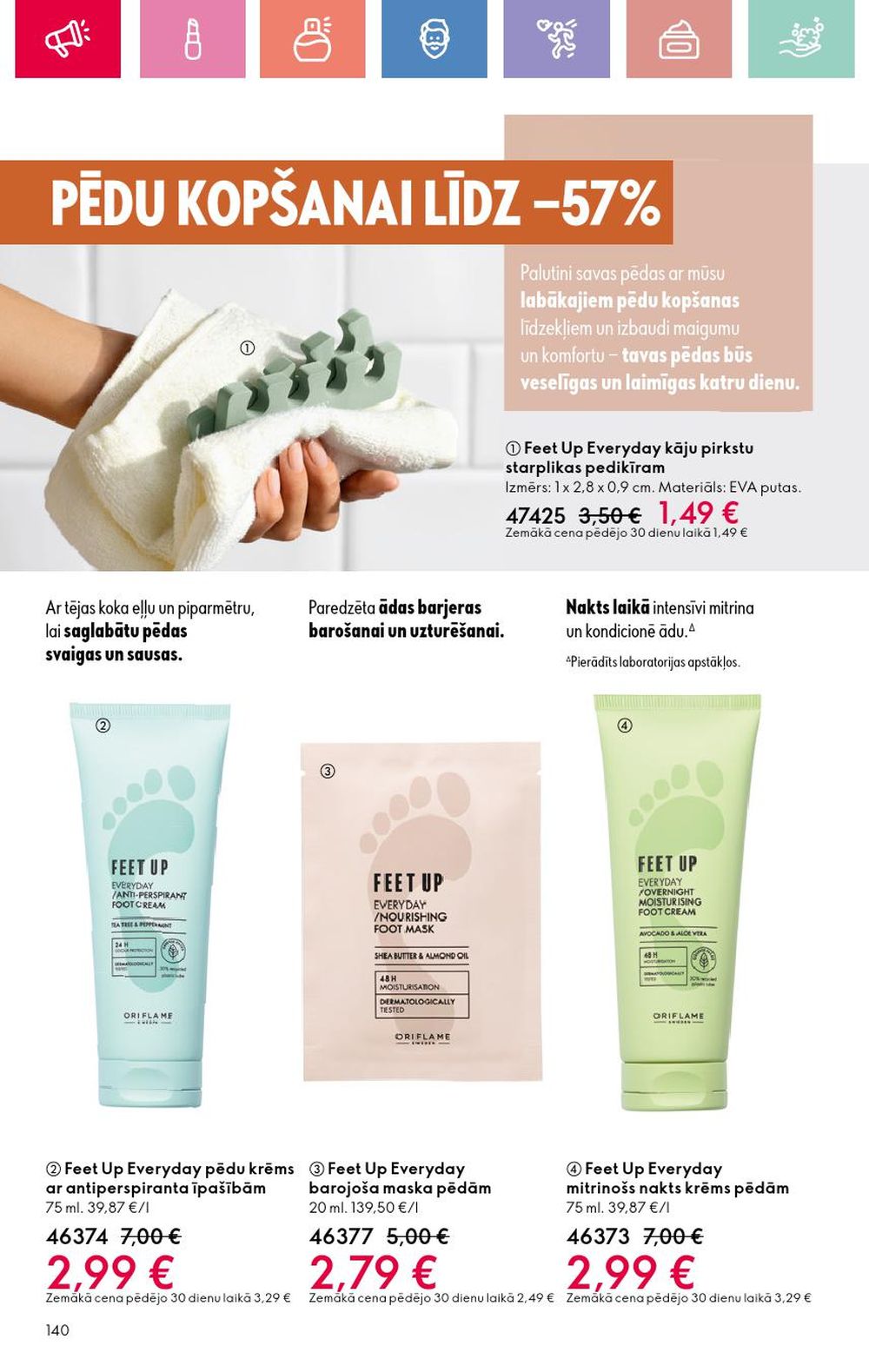 oriflame - ORIFLAME - Katalogs 12 (24.08.2025 - 13.09.2025) - page: 140