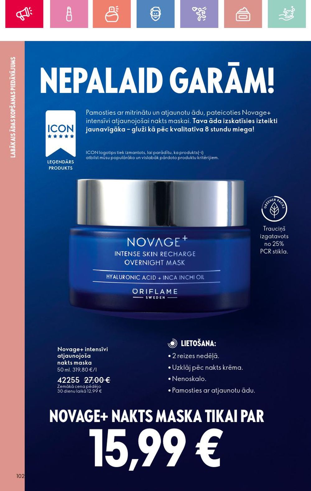 oriflame - ORIFLAME - Katalogs 12 (24.08.2025 - 13.09.2025) - page: 102