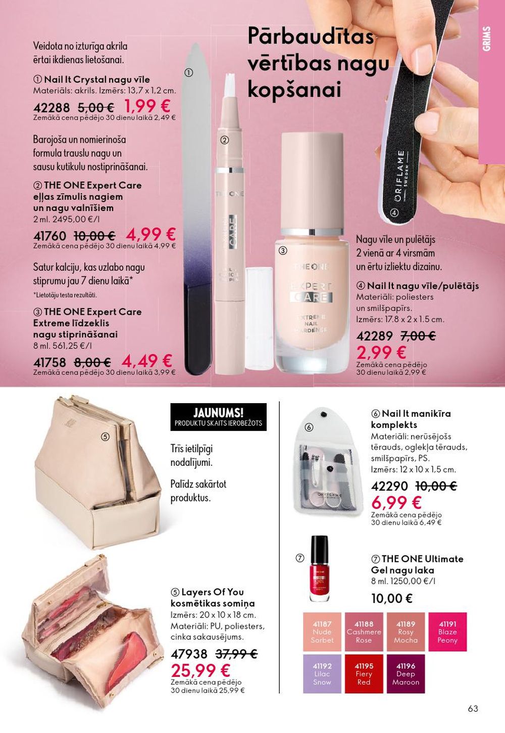 oriflame - ORIFLAME - Katalogs 13 (14.09.2025 - 07.10.2025) - page: 63