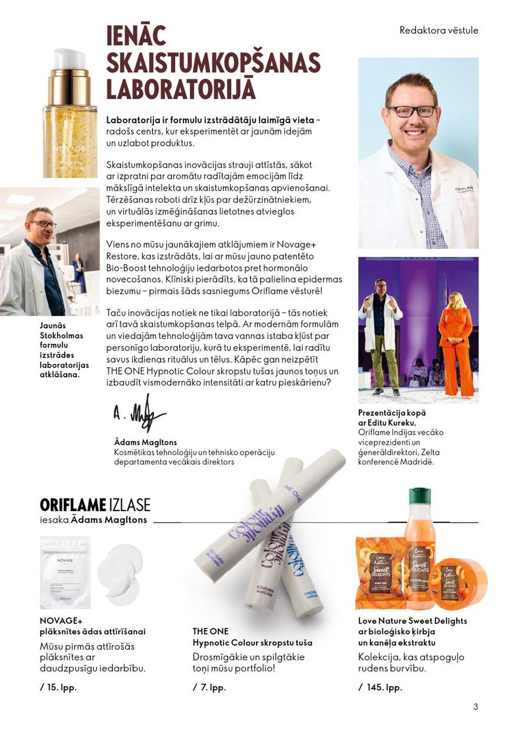 oriflame - ORIFLAME - Katalogs 13 (14.09.2025 - 07.10.2025) - page: 3