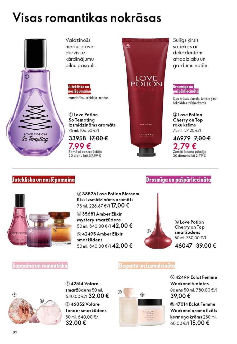 oriflame - ORIFLAME - Katalogs 13 (14.09.2025 - 07.10.2025) - page: 92