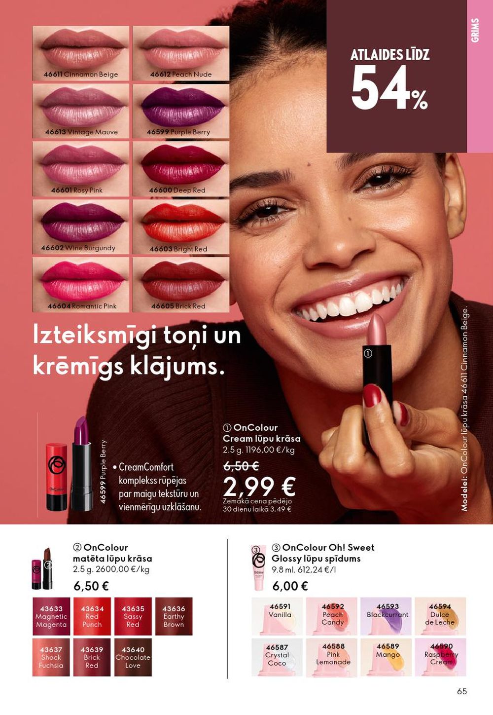 oriflame - ORIFLAME - Katalogs 13 (14.09.2025 - 07.10.2025) - page: 65