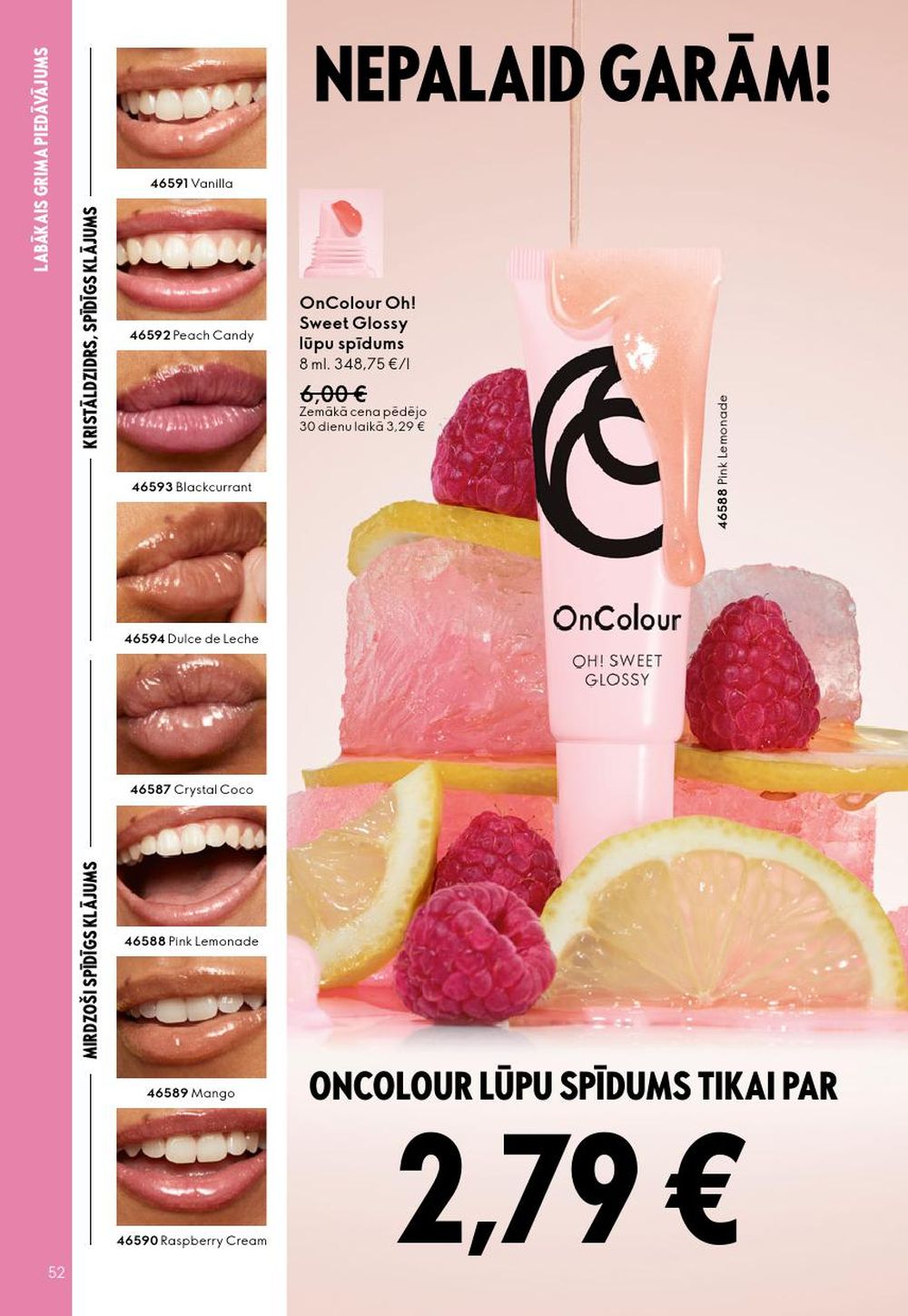 oriflame - ORIFLAME - Katalogs 14 (08.10.2025 - 28.10.2025) - page: 52