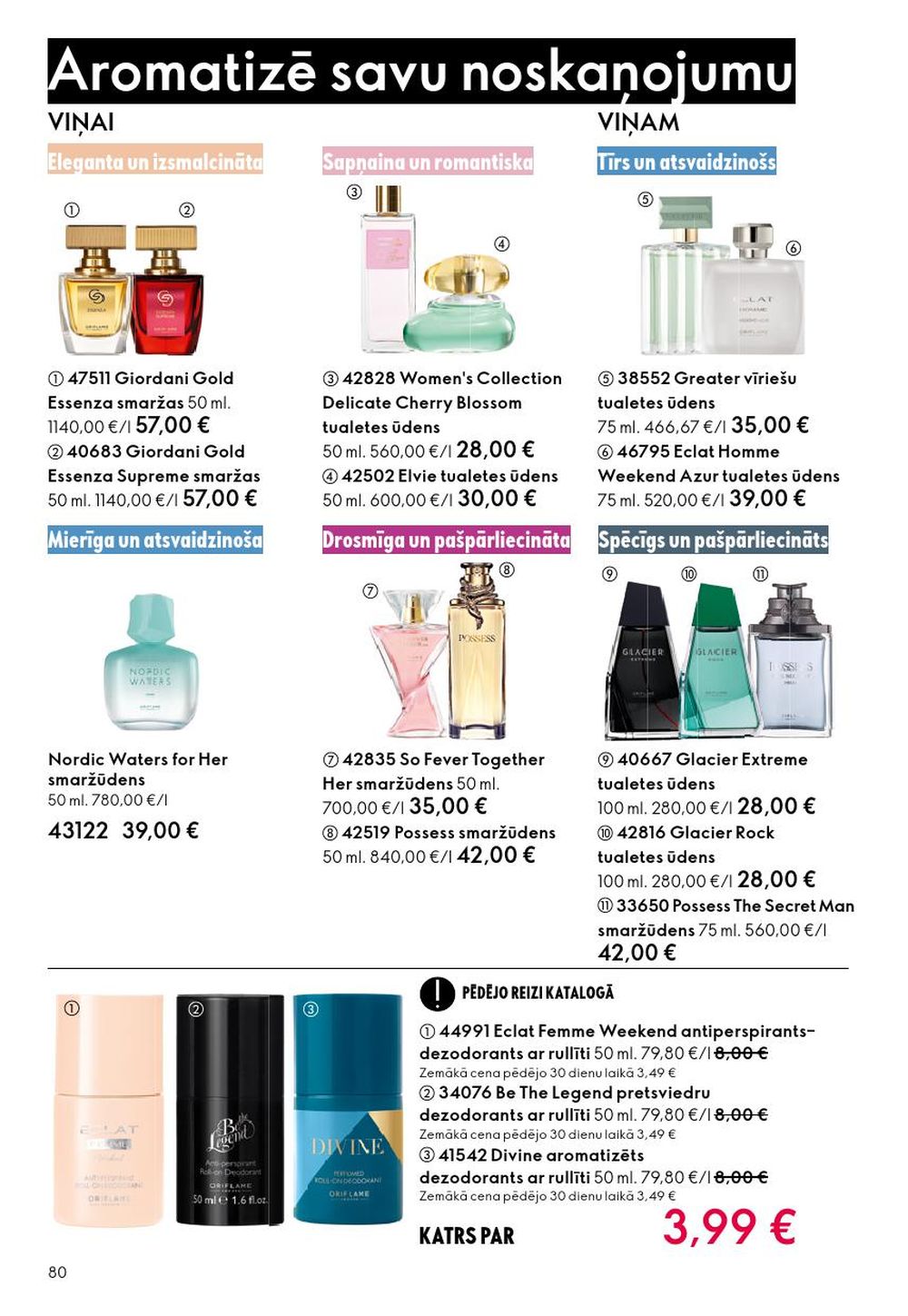 oriflame - ORIFLAME - Katalogs 14 (08.10.2025 - 28.10.2025) - page: 80
