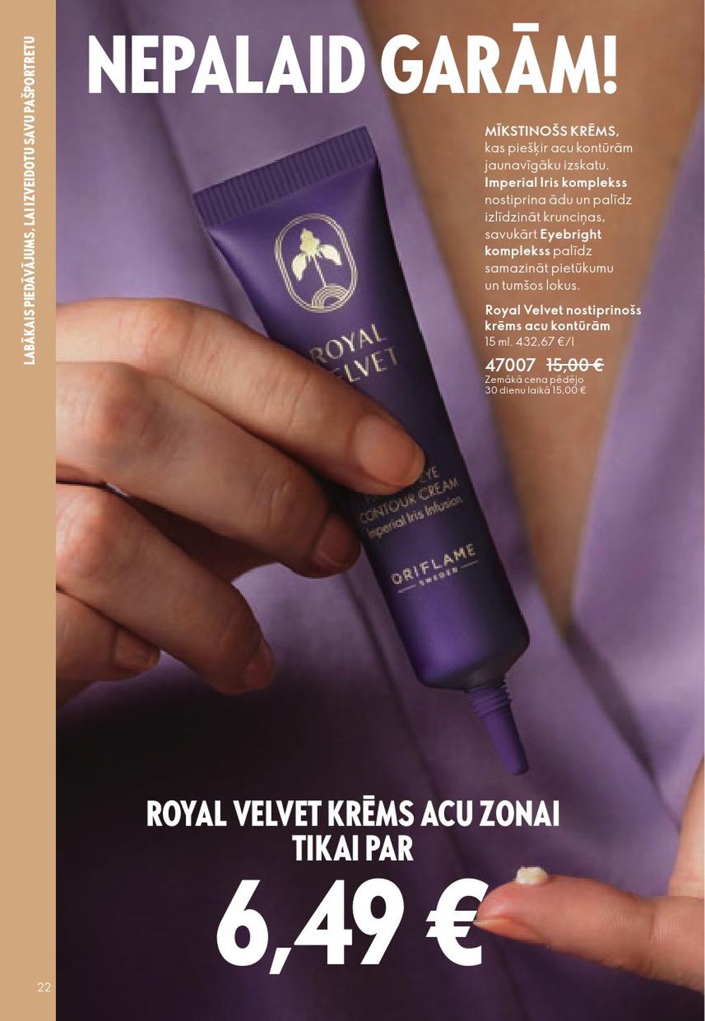 oriflame - ORIFLAME - Katalogs 15 (29.10.2025 - 18.11.2025) - page: 22