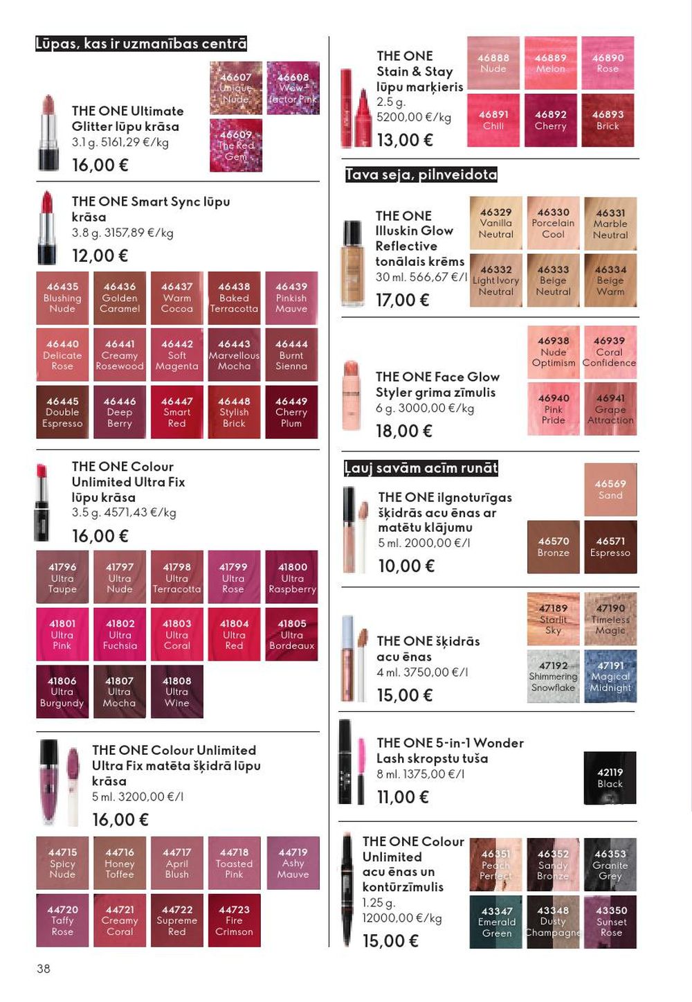 oriflame - ORIFLAME - Katalogs 15 (29.10.2025 - 18.11.2025) - page: 38