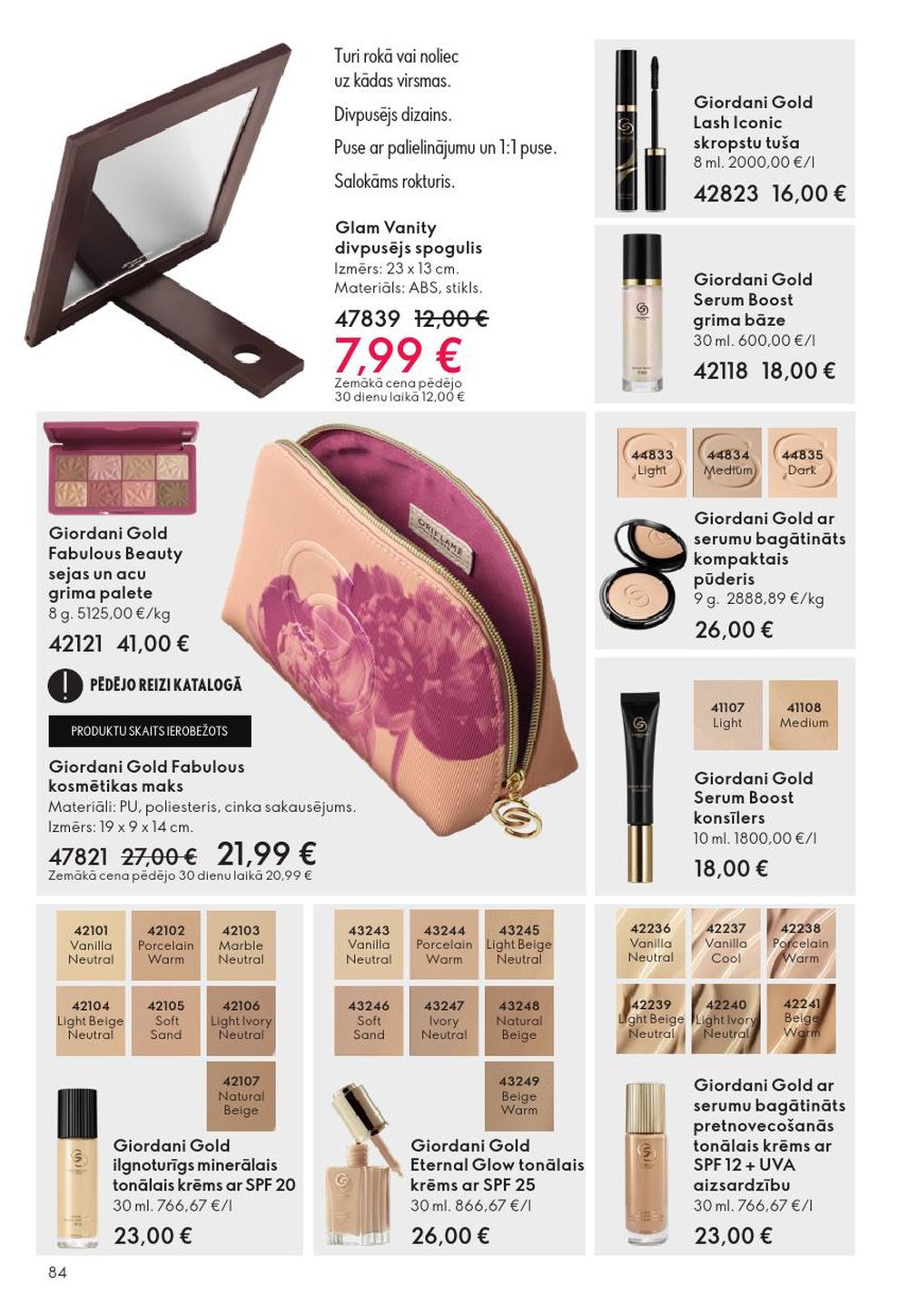 oriflame - ORIFLAME - Katalogs 16 (19.11.2025 - 09.12.2025) - page: 84