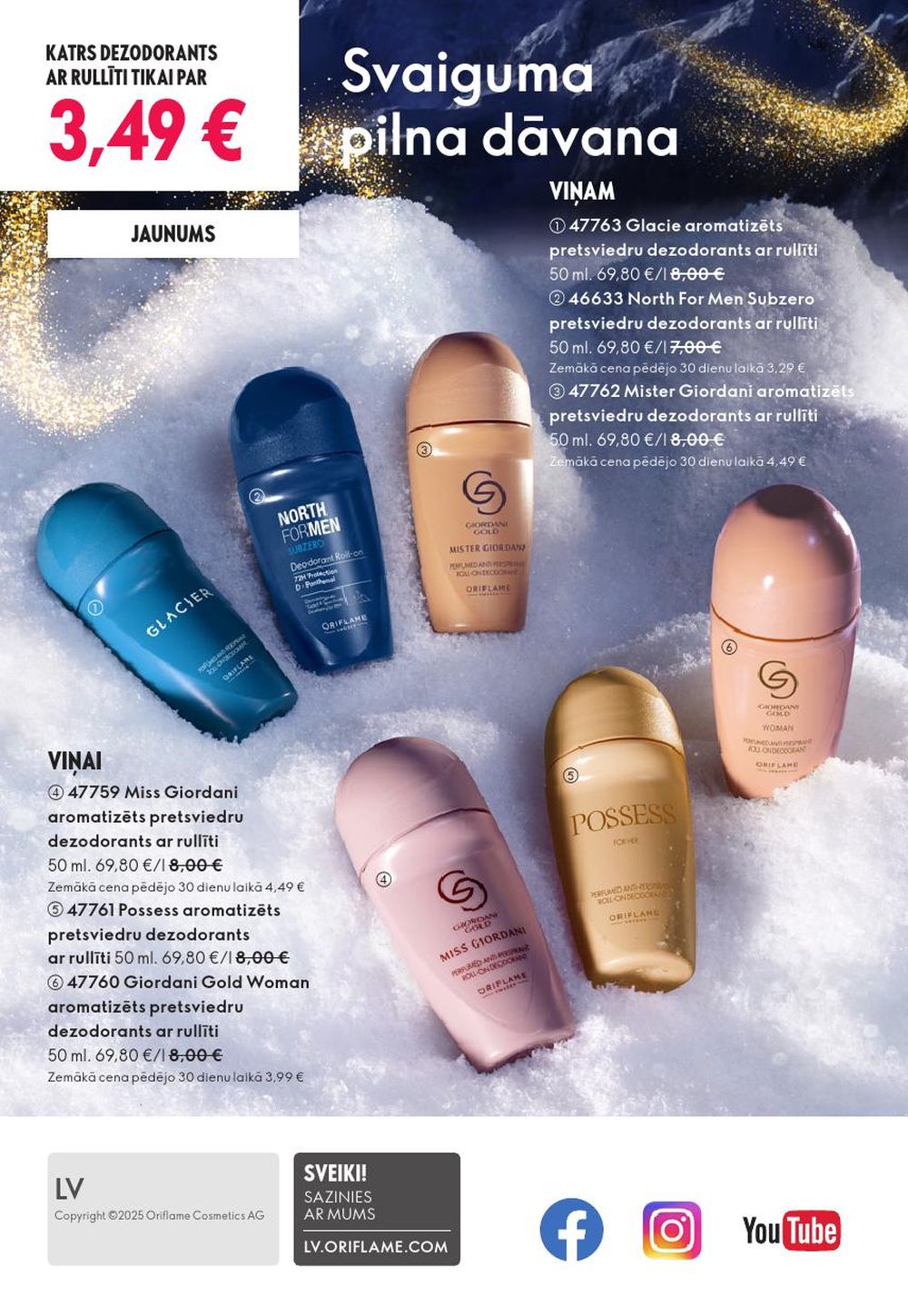 oriflame - ORIFLAME - Katalogs 16 (19.11.2025 - 09.12.2025) - page: 180