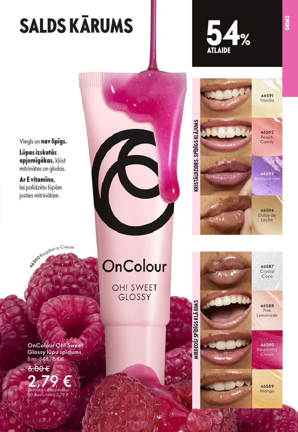 oriflame - ORIFLAME - Katalogs 16 (19.11.2025 - 09.12.2025) - page: 89