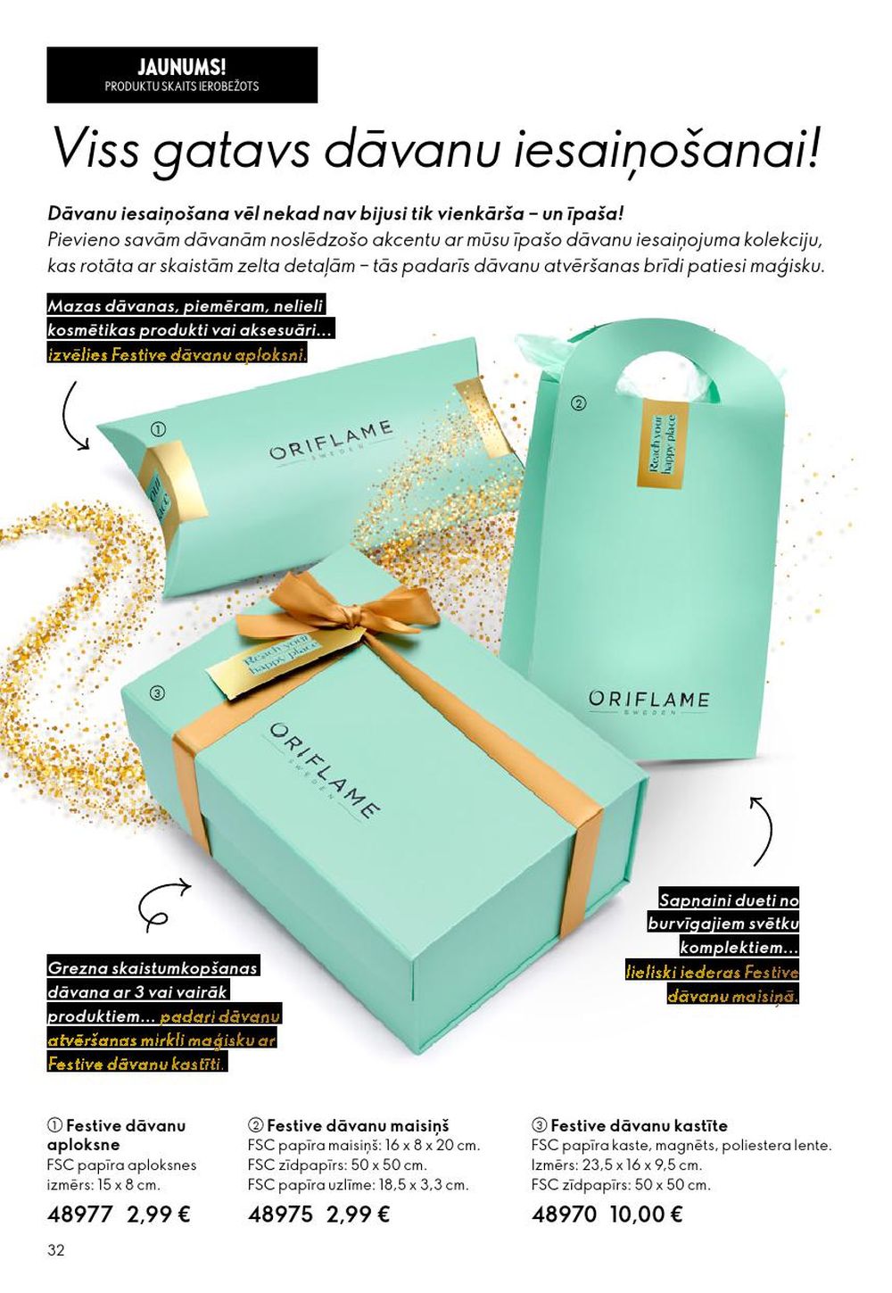 oriflame - ORIFLAME - Katalogs 16 (19.11.2025 - 09.12.2025) - page: 32