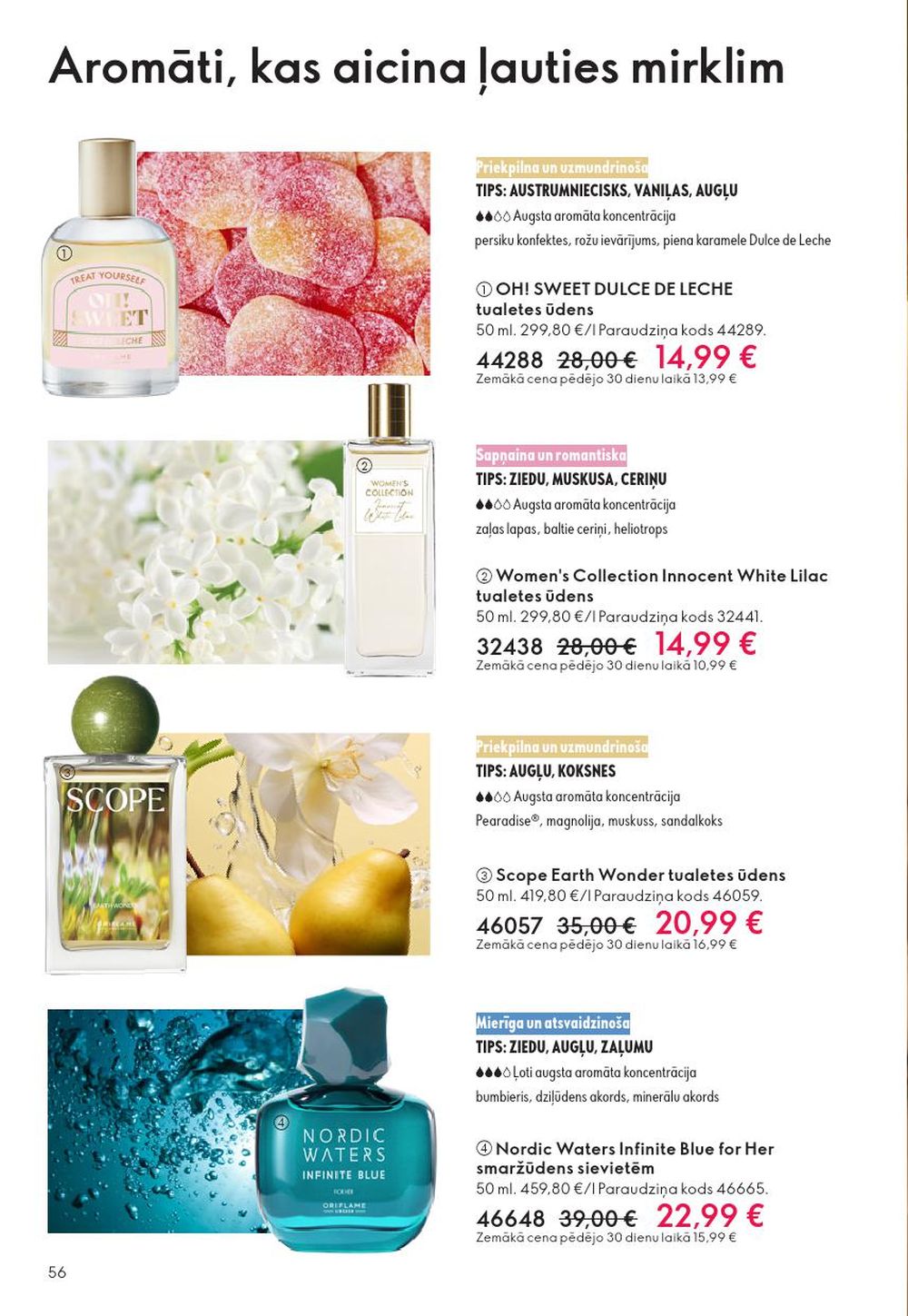 oriflame - ORIFLAME - Katalogs 16 (19.11.2025 - 09.12.2025) - page: 56