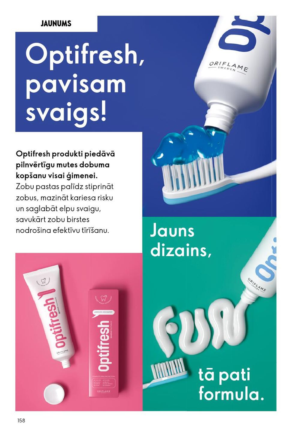 oriflame - ORIFLAME - Katalogs 1 (31.12.2025 - 27.01.2026) - page: 158