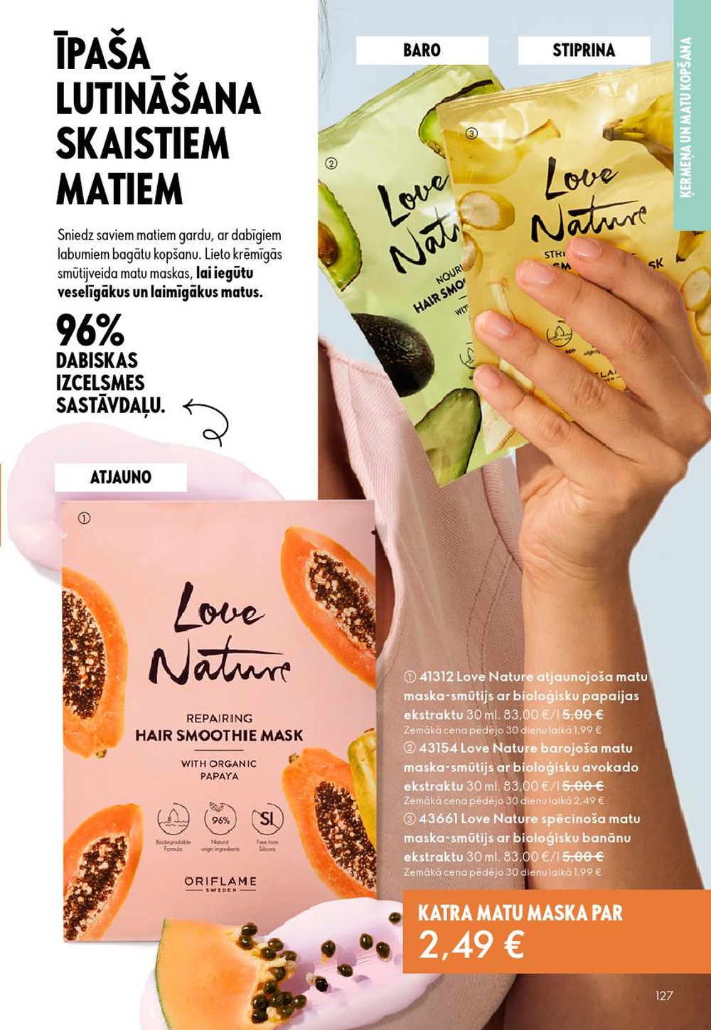 oriflame - ORIFLAME - Katalogs 1 (31.12.2025 - 27.01.2026) - page: 127