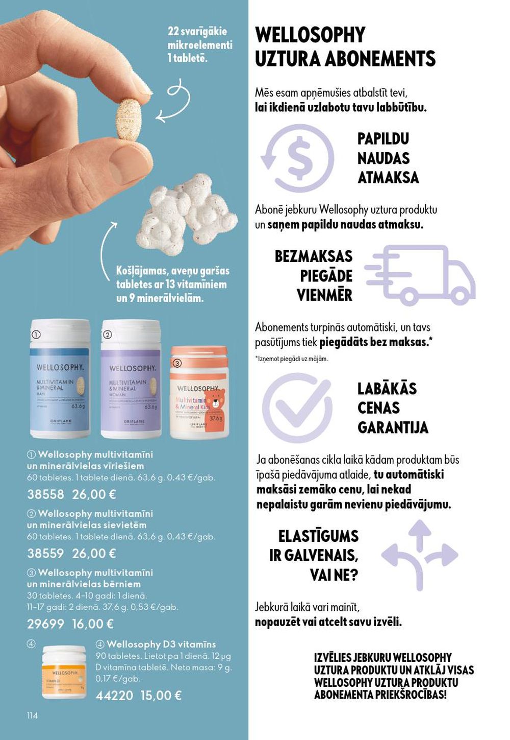 oriflame - ORIFLAME - Katalogs 1 (31.12.2025 - 27.01.2026) - page: 114