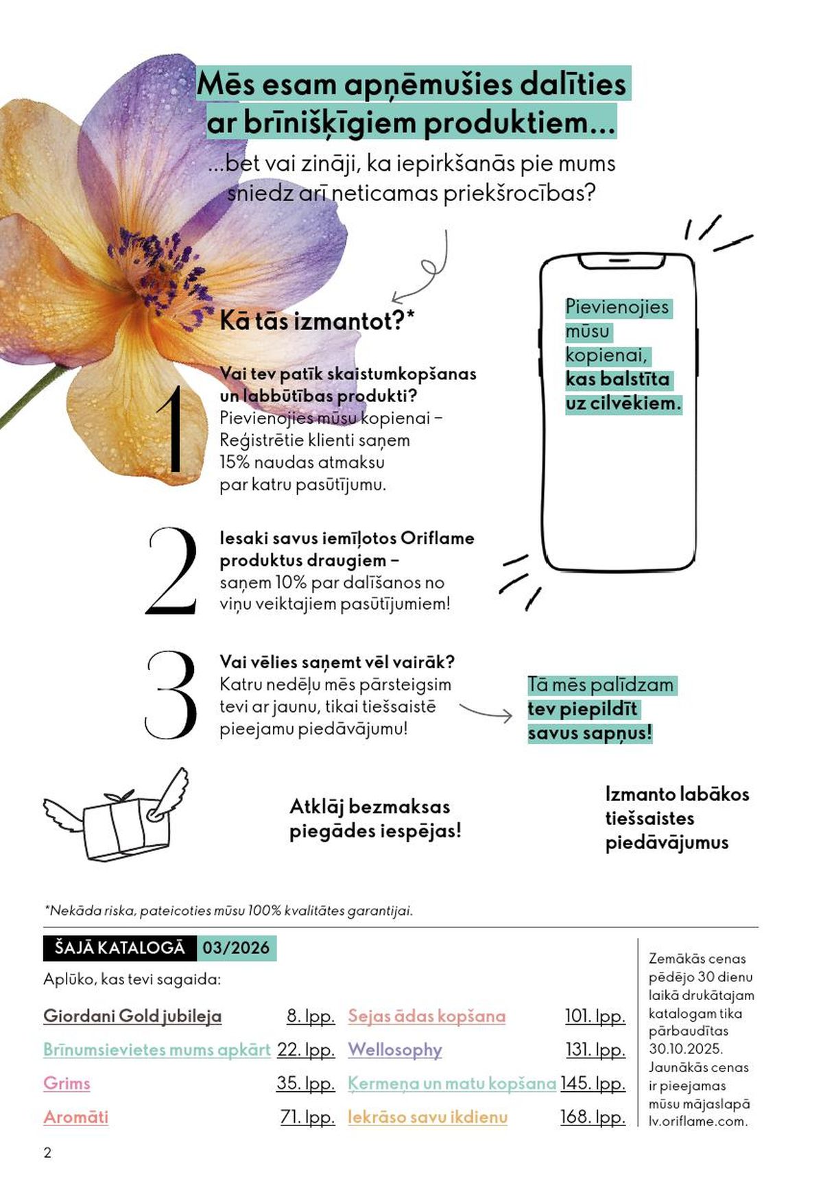 oriflame - ORIFLAME - Katalogs 3 (18.02.2026 - 10.03.2026) - page: 2